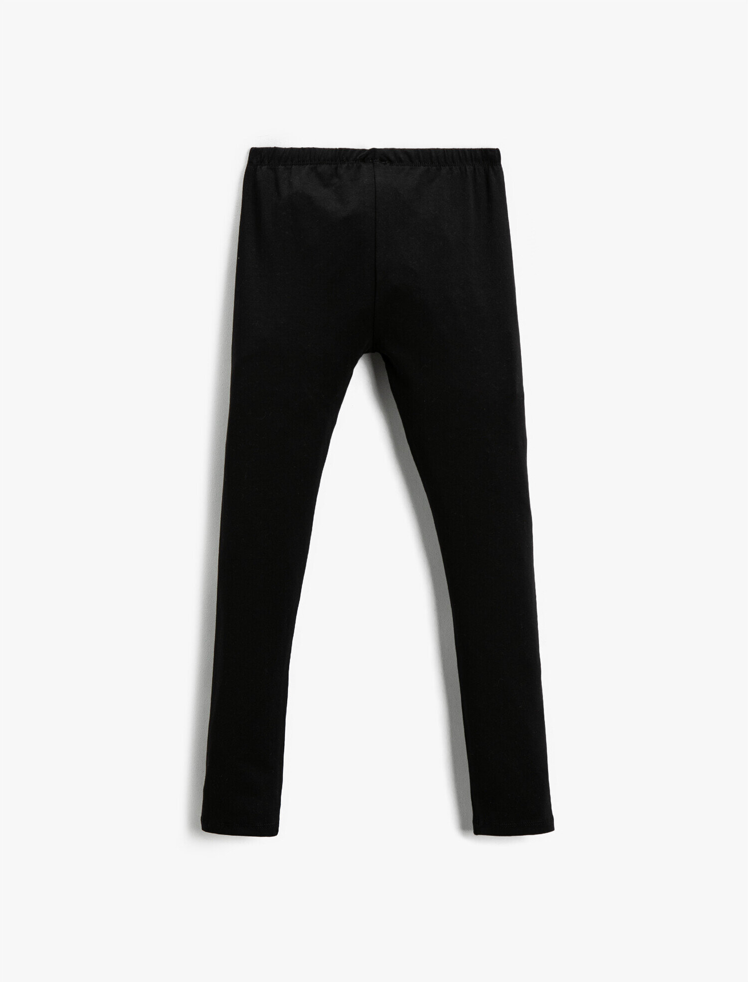  Kız Çocuk Basic Tayt Elastik Bel Bantlı