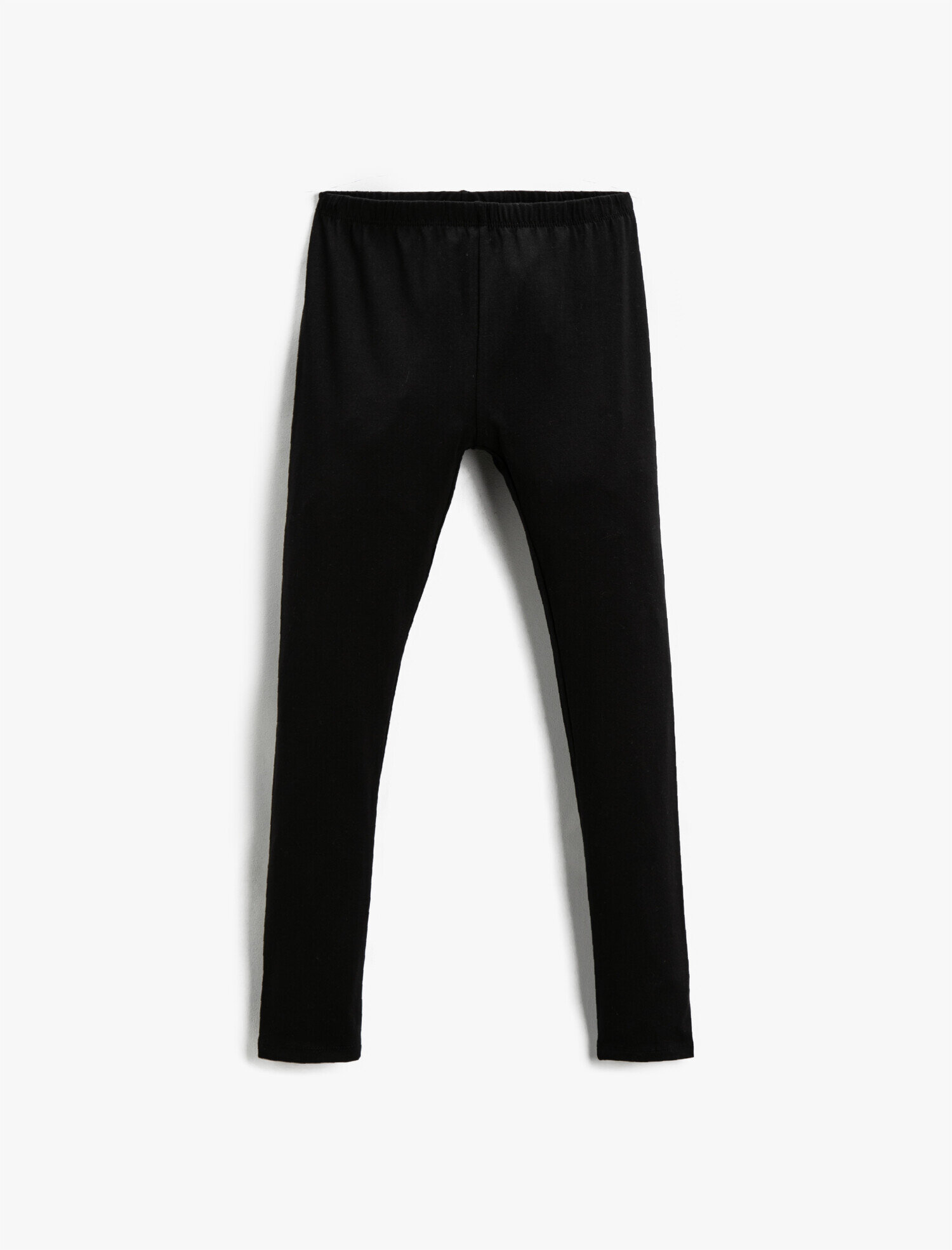  Kız Çocuk Basic Tayt Elastik Bel Bantlı