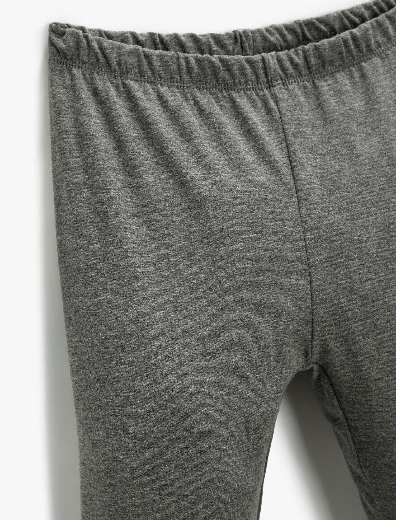  Kız Çocuk Basic Tayt Elastik Bel Bantlı