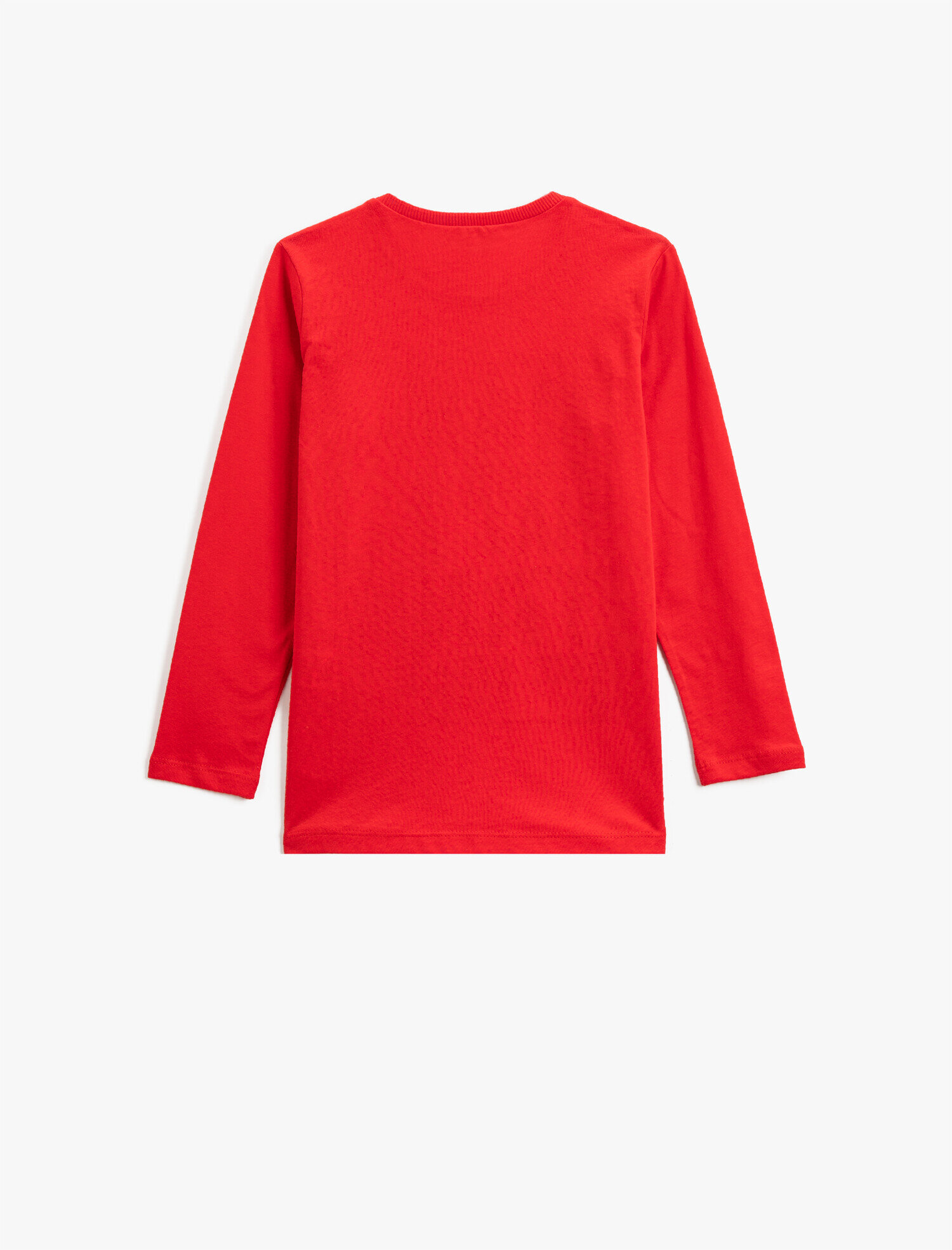  Erkek Çocuk Uzun Kollu Tişört Baskılı Bisiklet Yaka Pamuklu