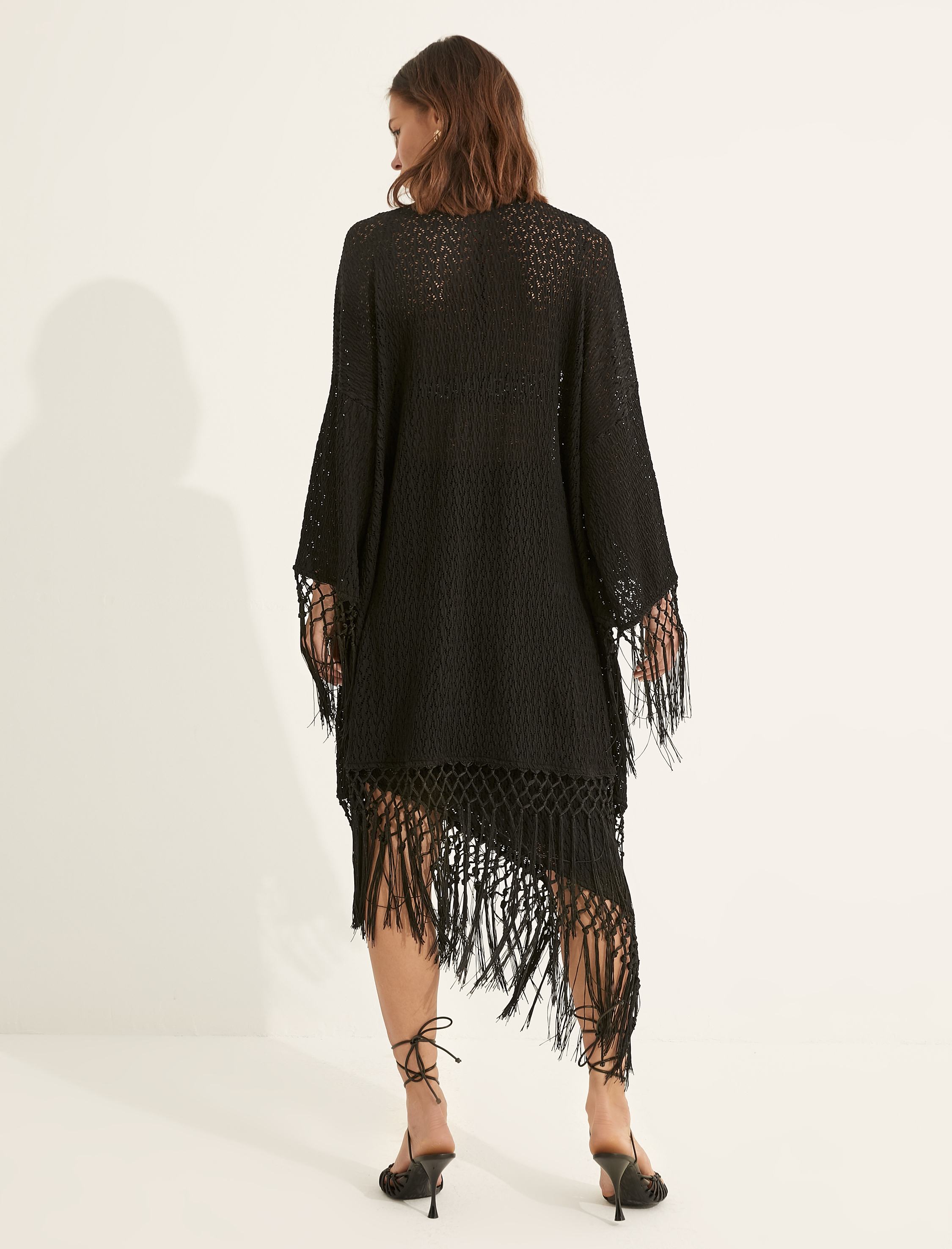 Melis Ağazat X Koton - Püskül Detaylı Kimono