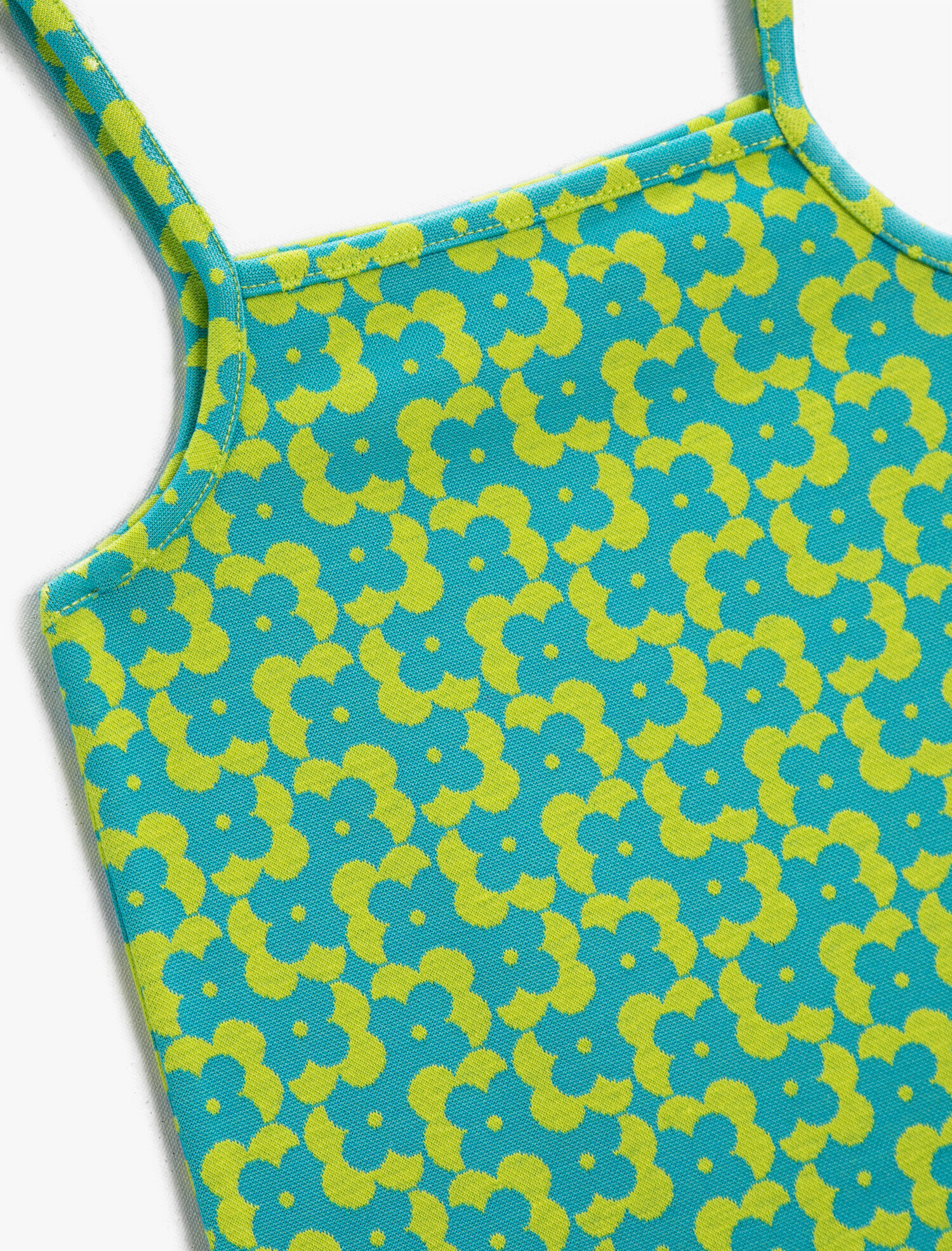  Kız Çocuk Çiçekli Elbise Mini Askılı