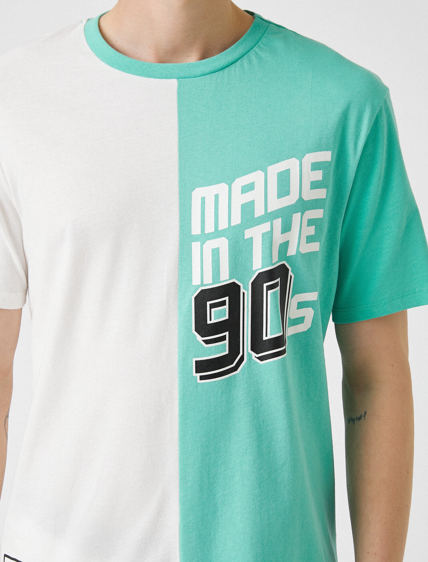   Oversize 90'lar Baskılı Tişört