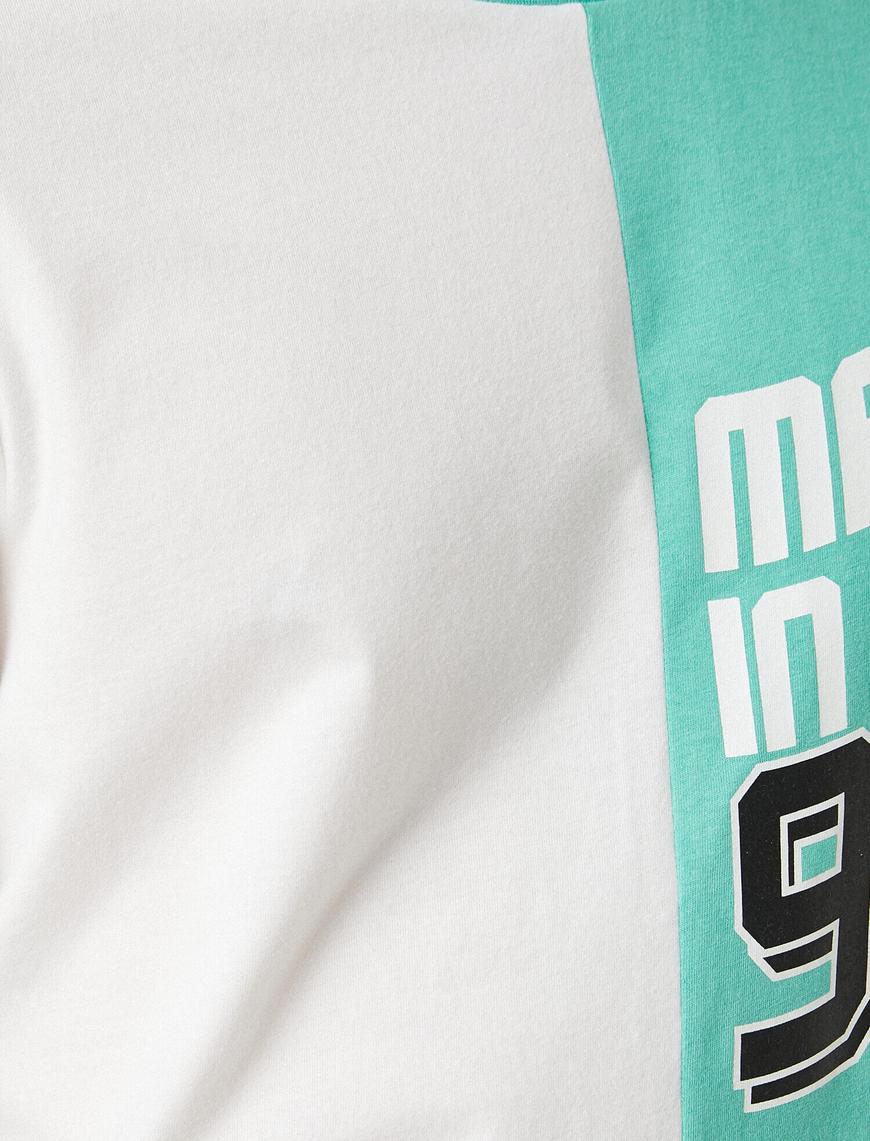   Oversize 90'lar Baskılı Tişört