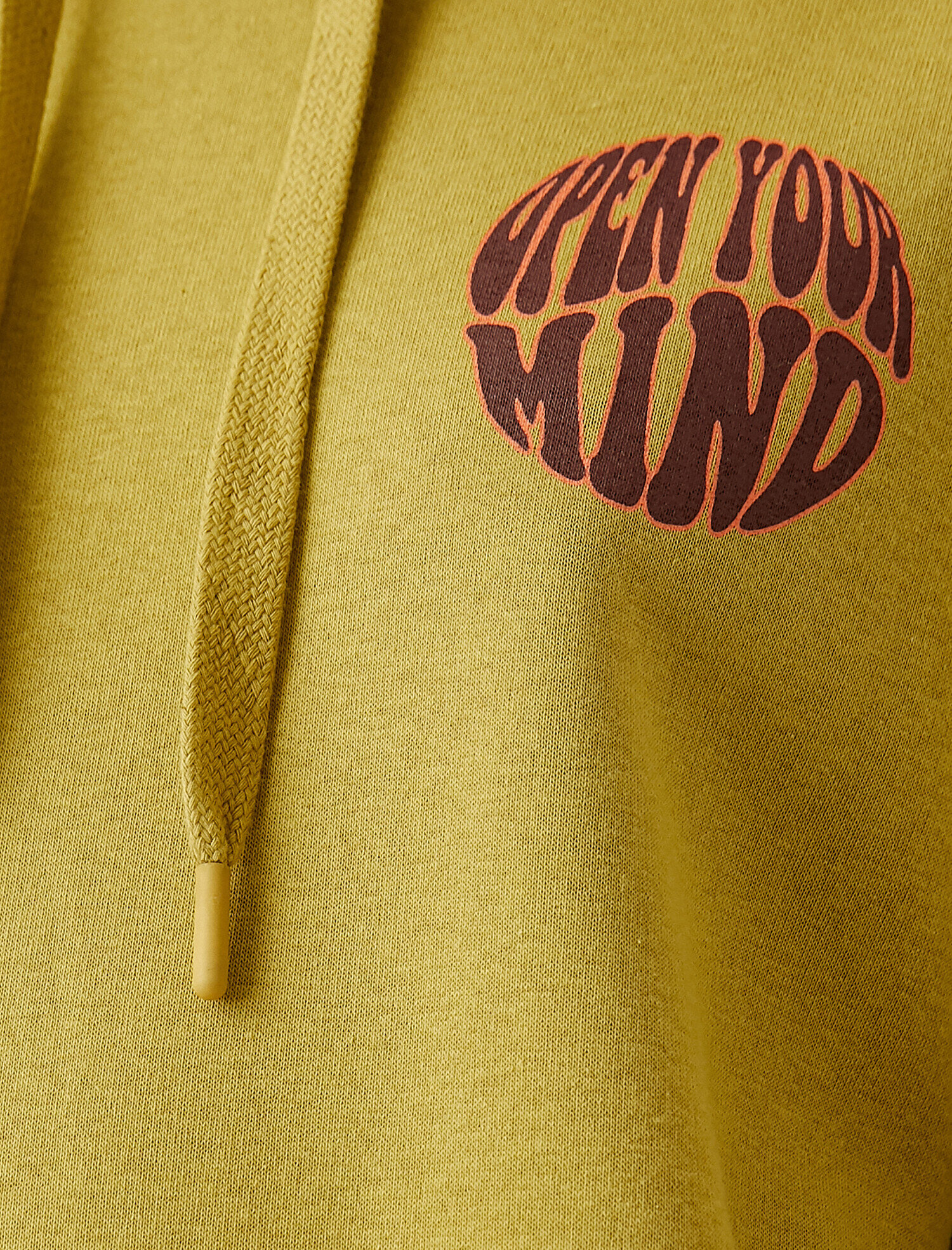   Oversize Baskılı Kapüşonlu Sweatshirt İçi Polarlı