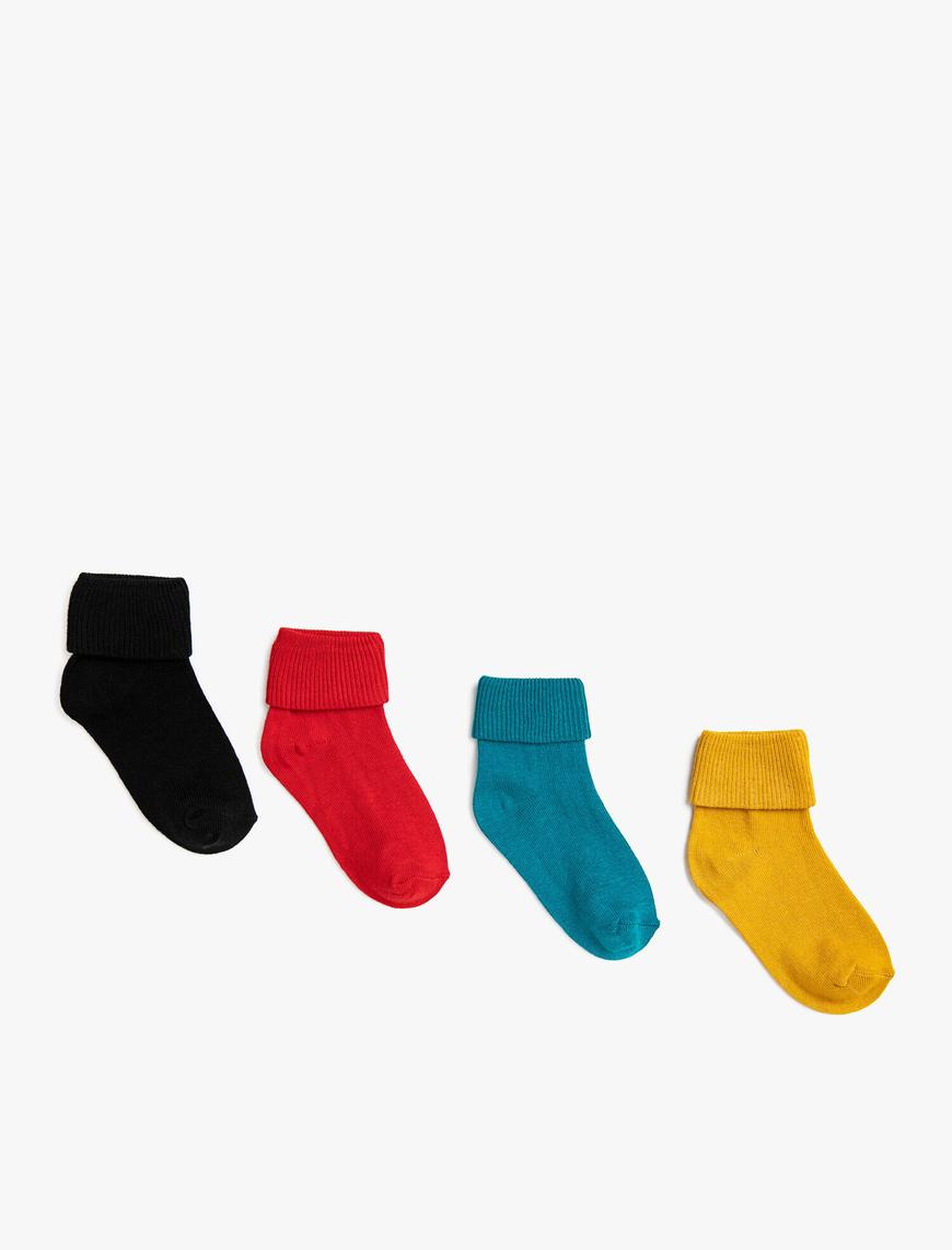  Erkek Bebek Pamuklu Basic Çorap Seti