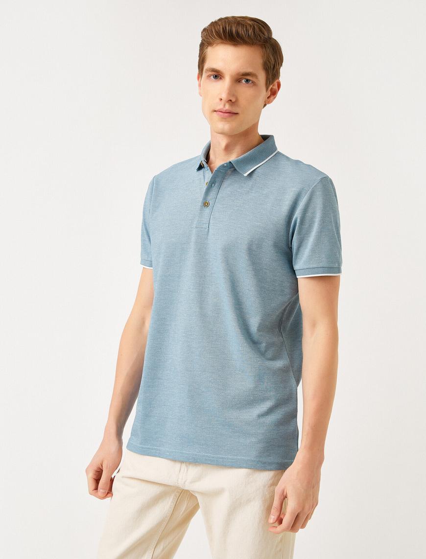   Basic Polo Yaka Tişört
