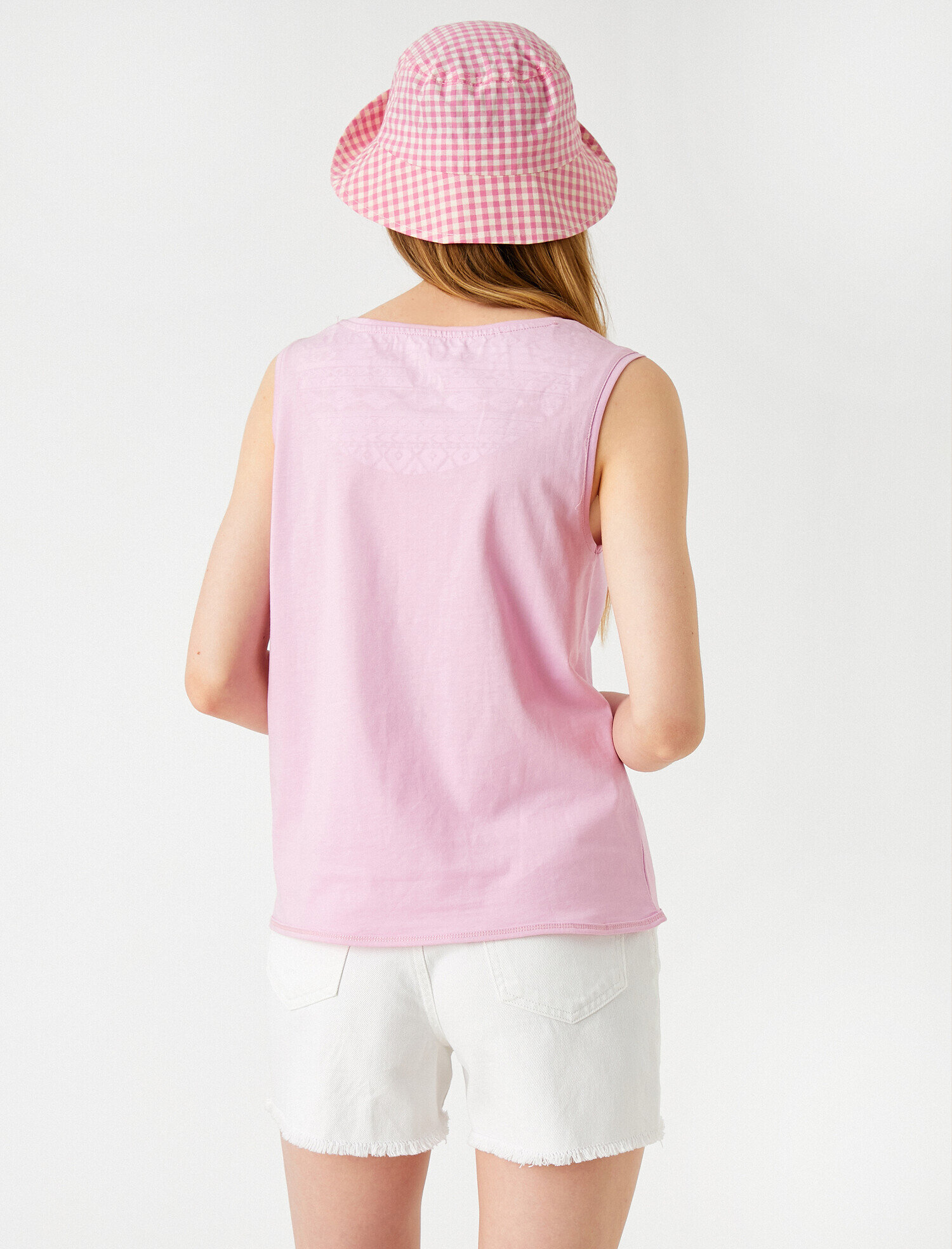   Belden Bağlamalı Kolsuz Atlet