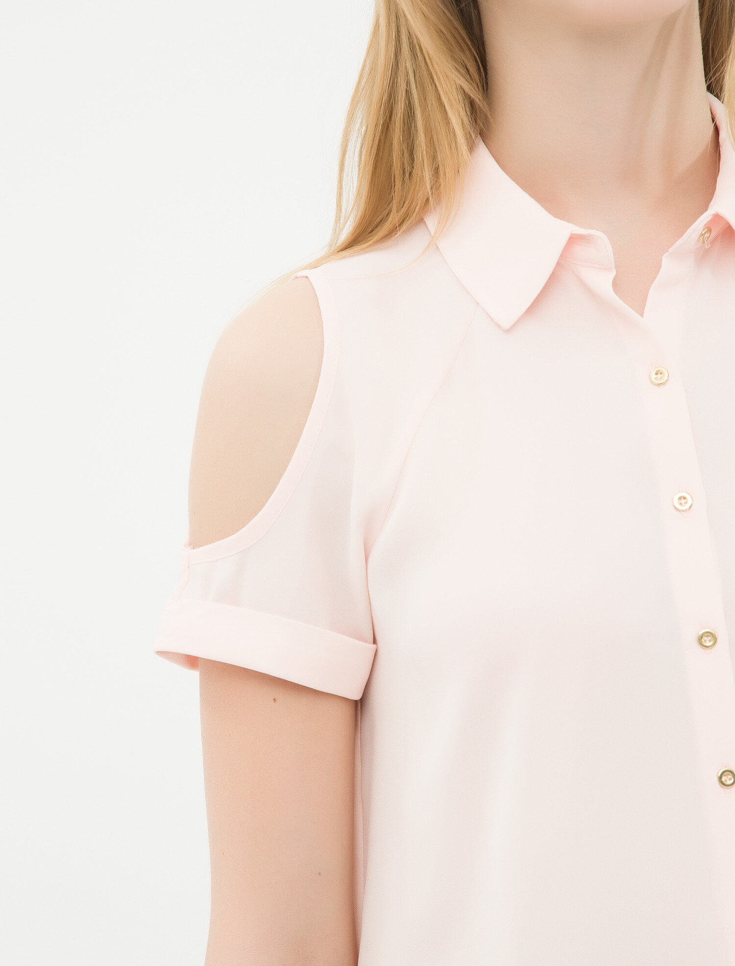   Kısa Kollu Gömlek Pencere Detaylı