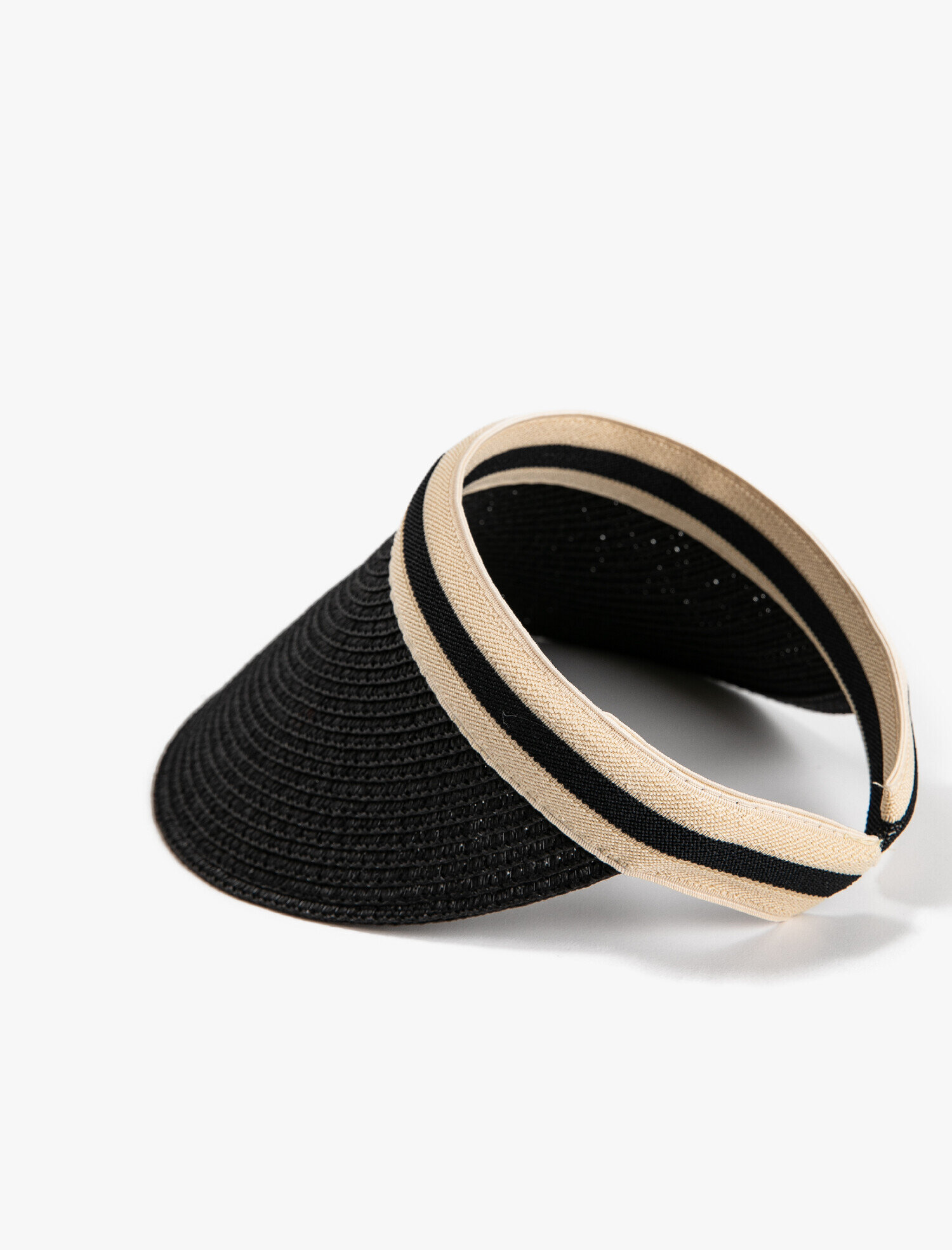  Kadın Hasır Vizör Şapka