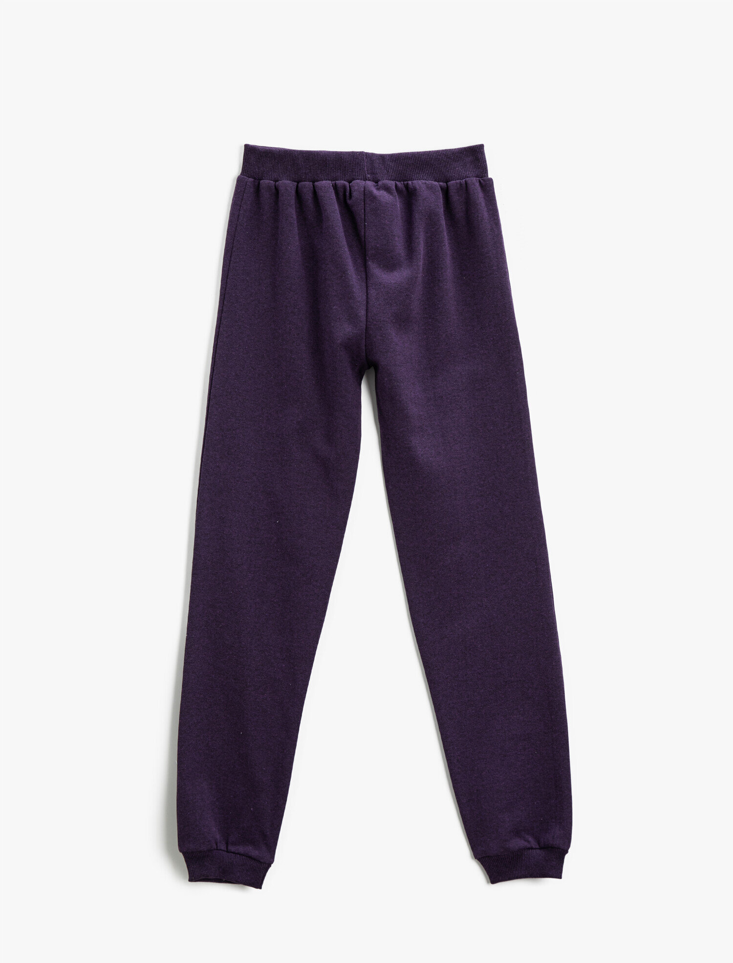  Kız Çocuk Baskılı Jogger Eşofman Altı Belden Bağlamalı