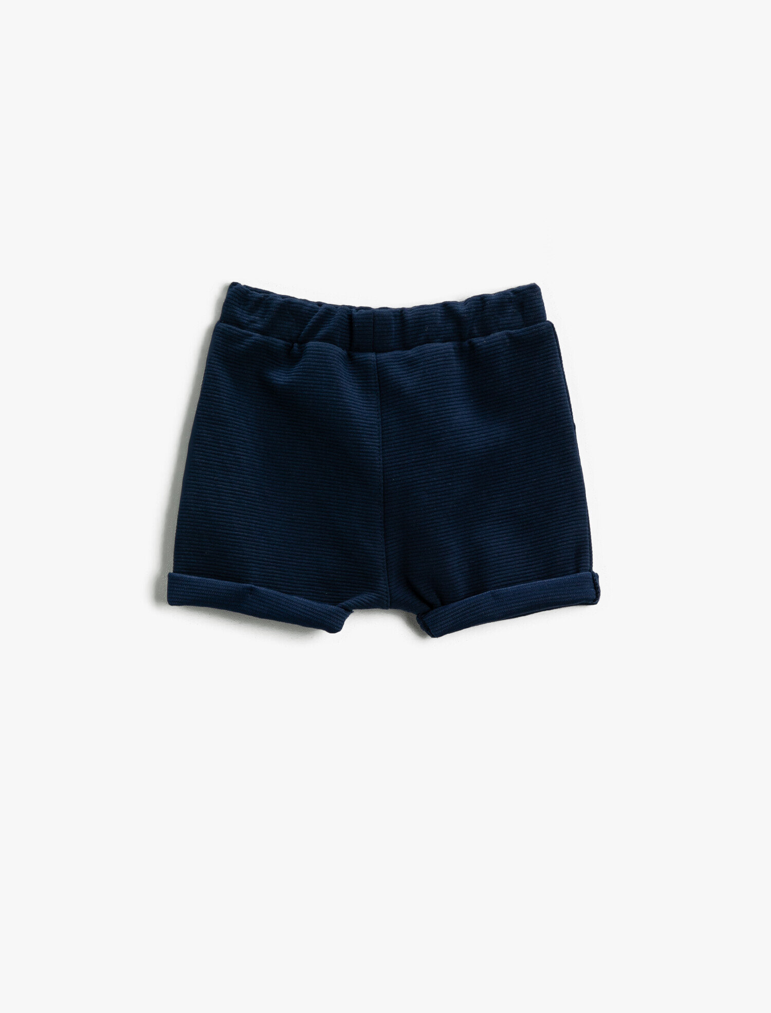  Erkek Bebek Beli Bağlamalı Şort Cep Detaylı Pamuklu