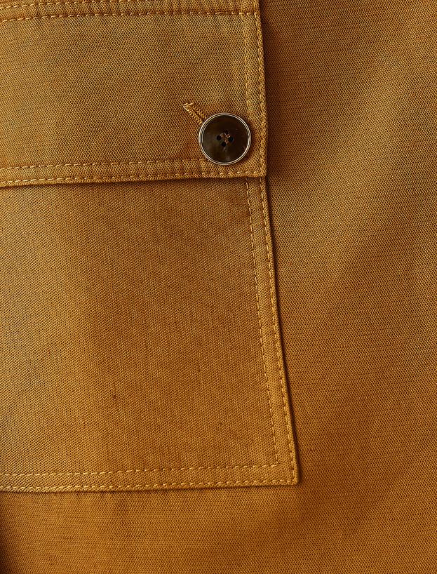  Ece Sükan X Koton - Cep Detaylı Düğmeli Blazer Ceket