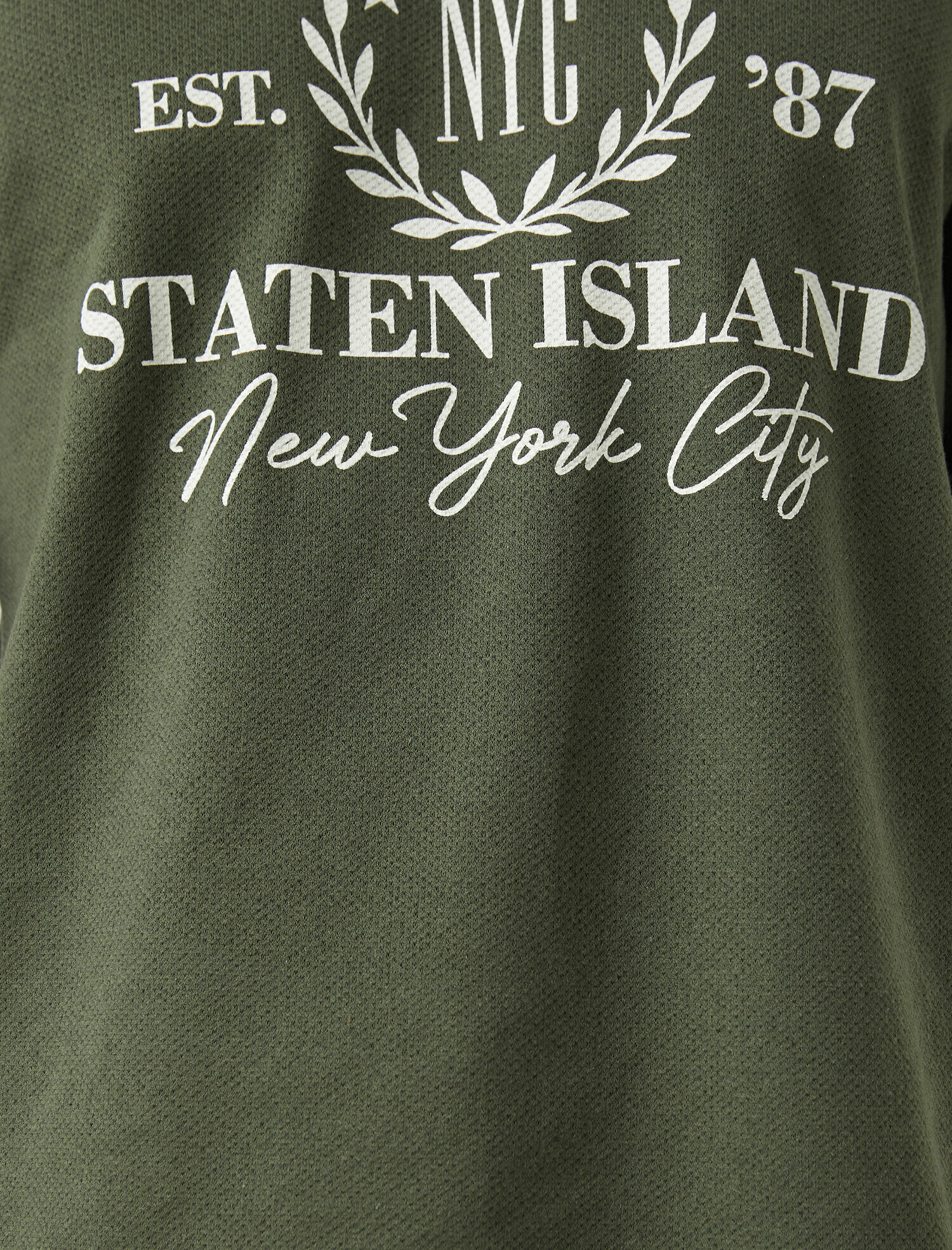   New York Baskılı Tişört