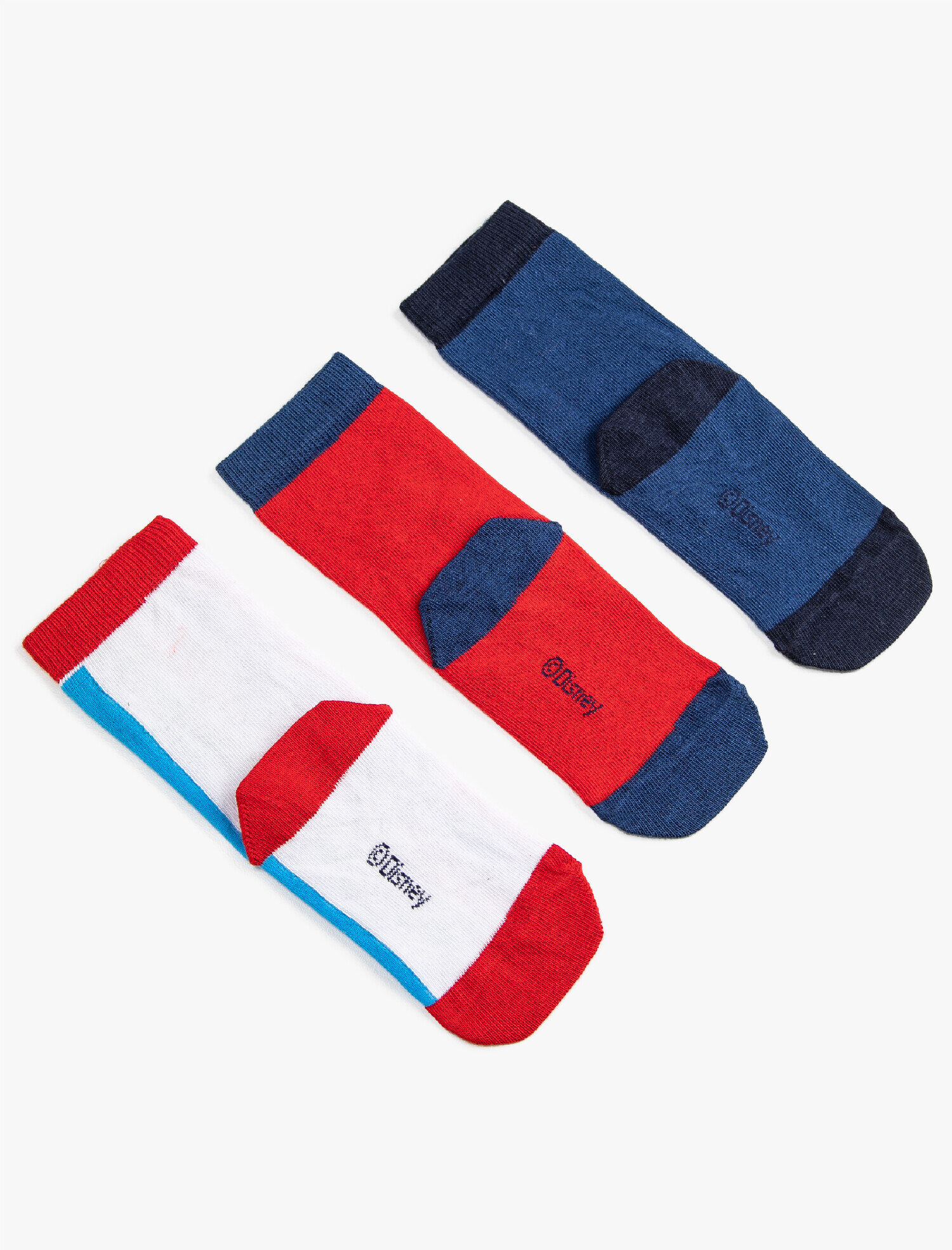 Erkek Çocuk Mickey Mouse Çorap Seti Lisanslı 3'lü