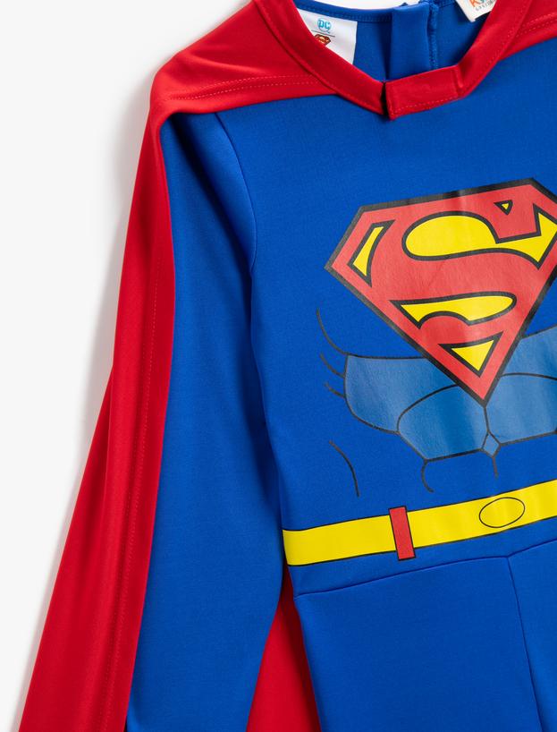  Erkek Çocuk Superman Kostüm Lisanslı