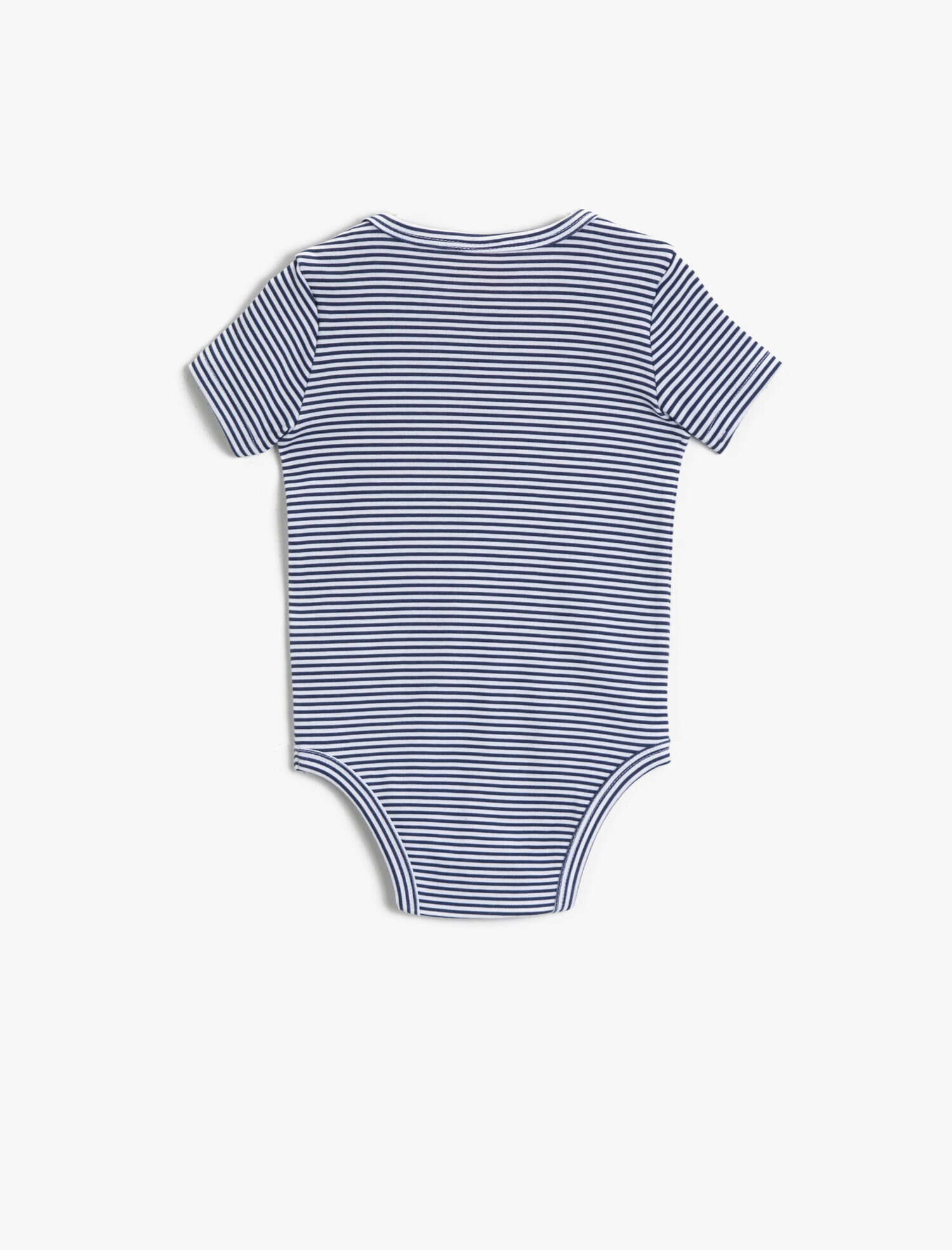  Erkek Bebek Çıtçıtlı Body 2'li Bisiklet Yaka Pamuklu