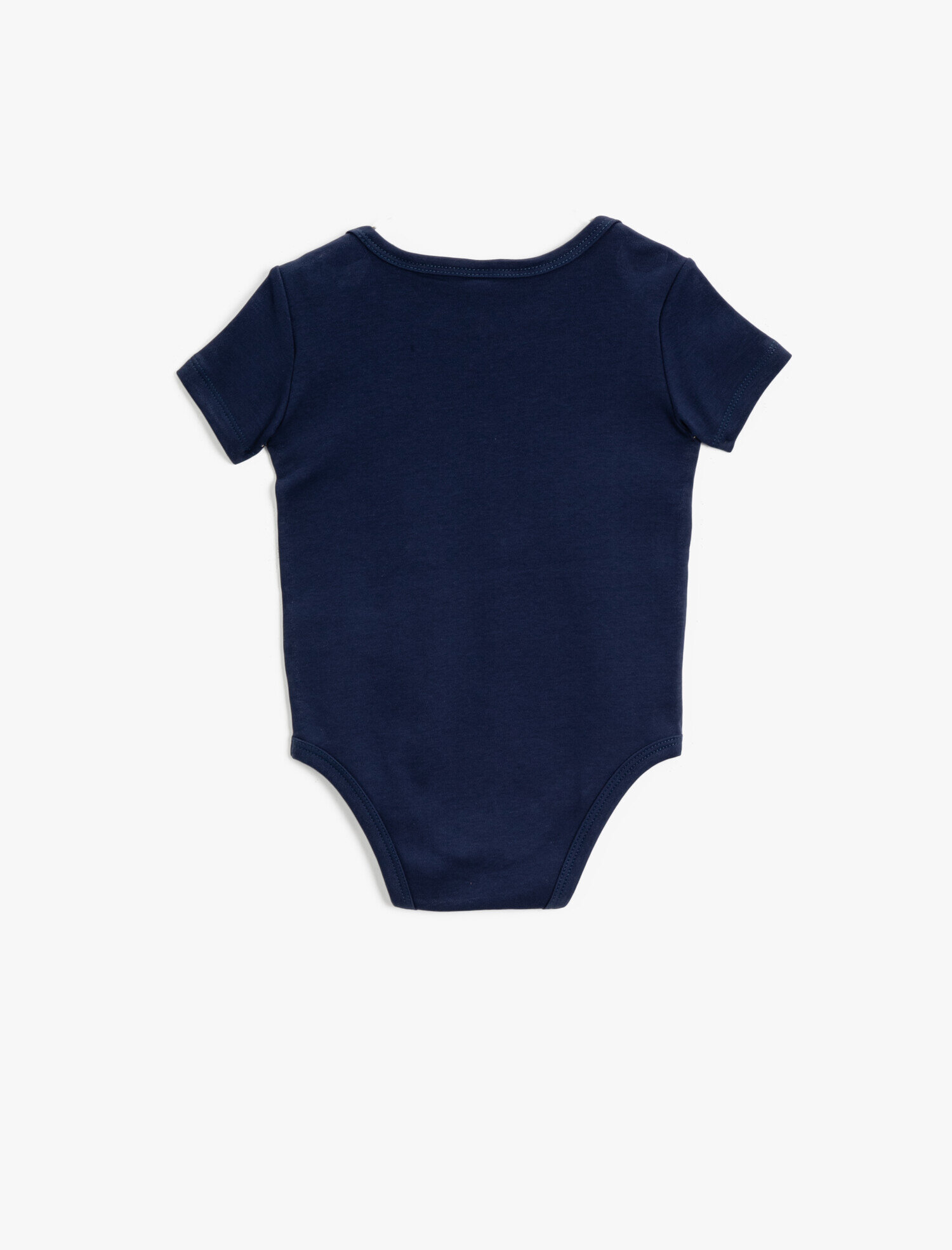  Erkek Bebek Çıtçıtlı Body 2'li Bisiklet Yaka Pamuklu