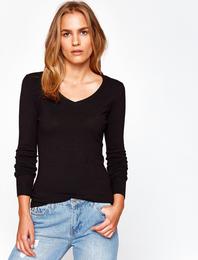 Geniş Yaka Triko Kazak