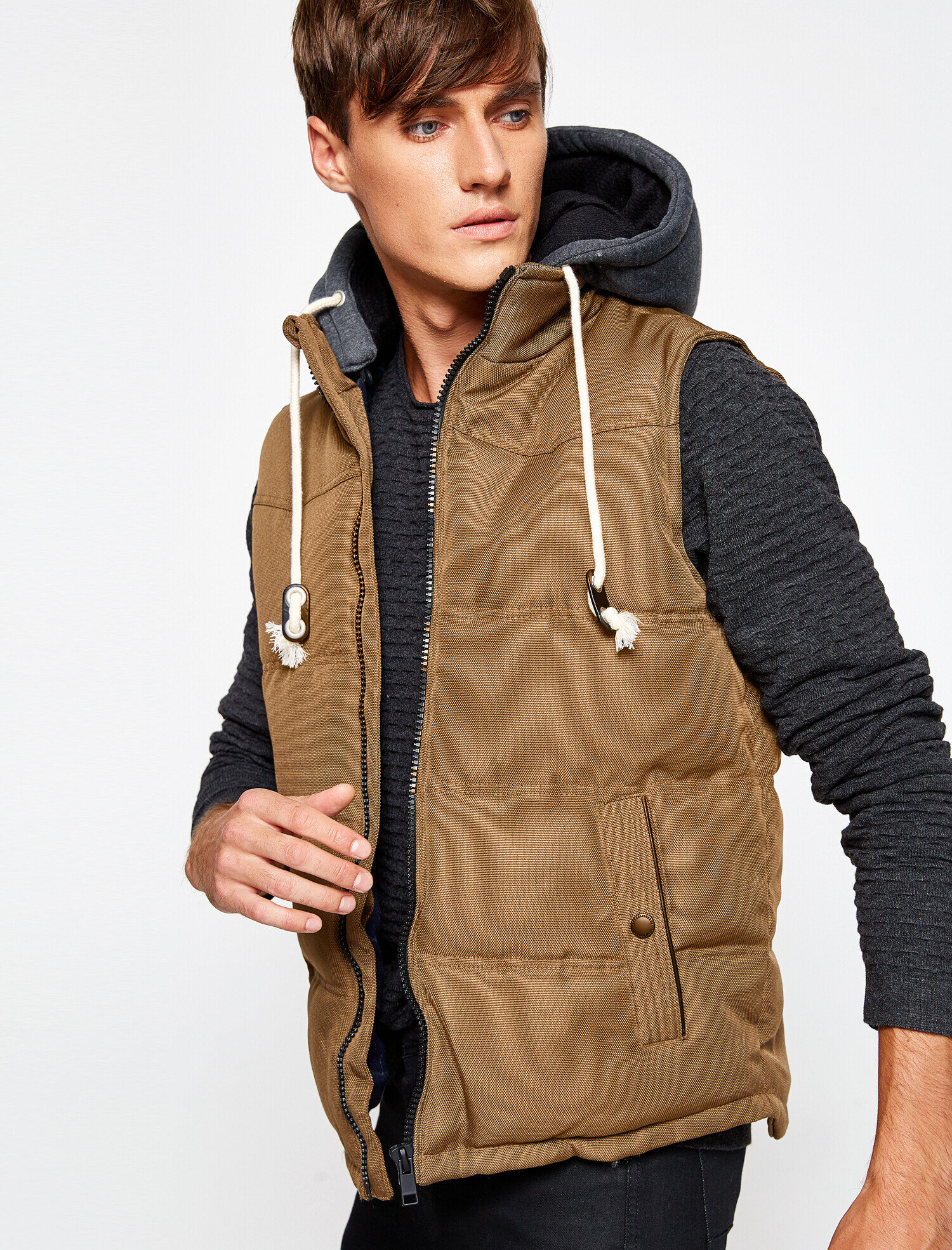   Kapüşonlu Şişme Yelek