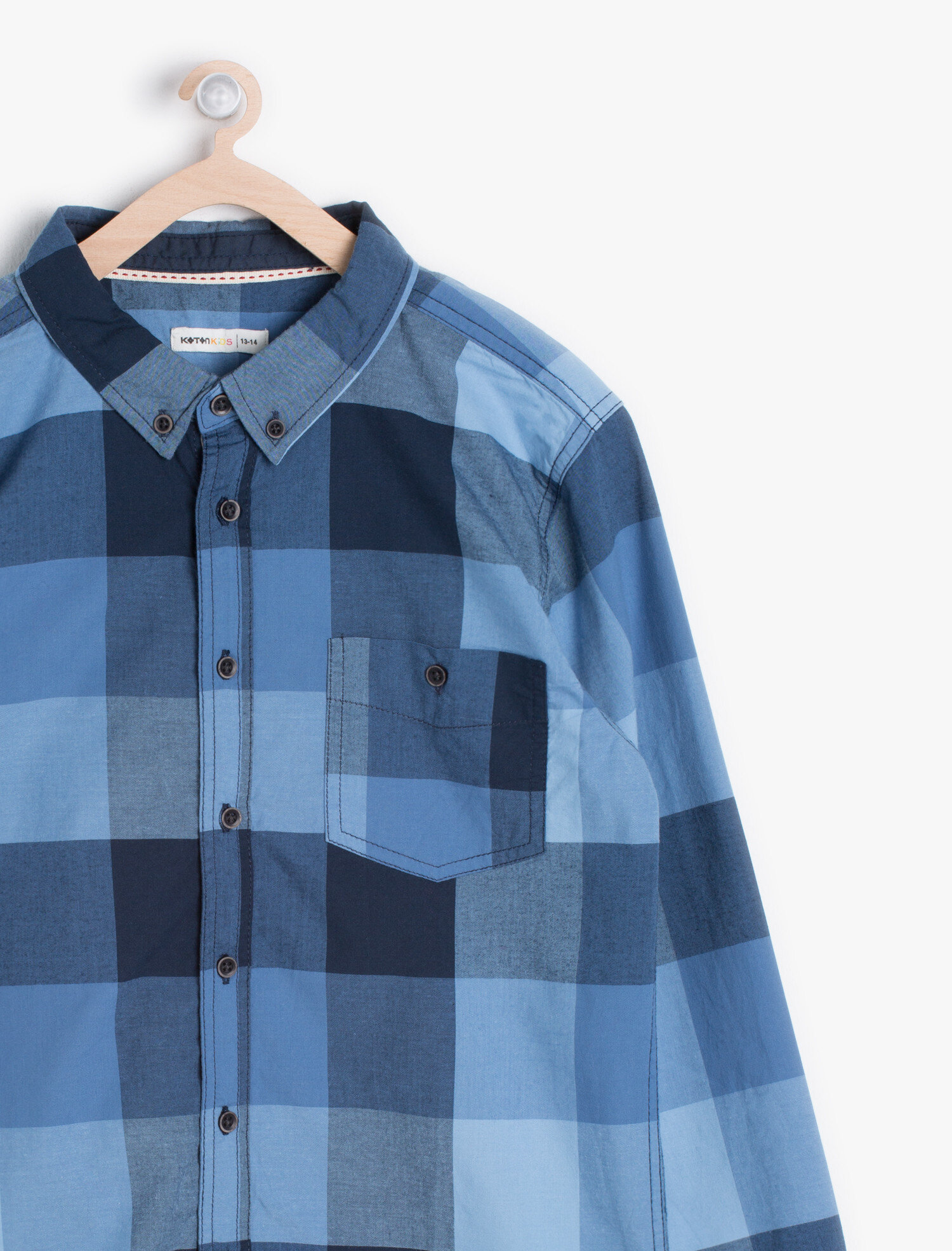  Erkek Çocuk Kareli Gömlek