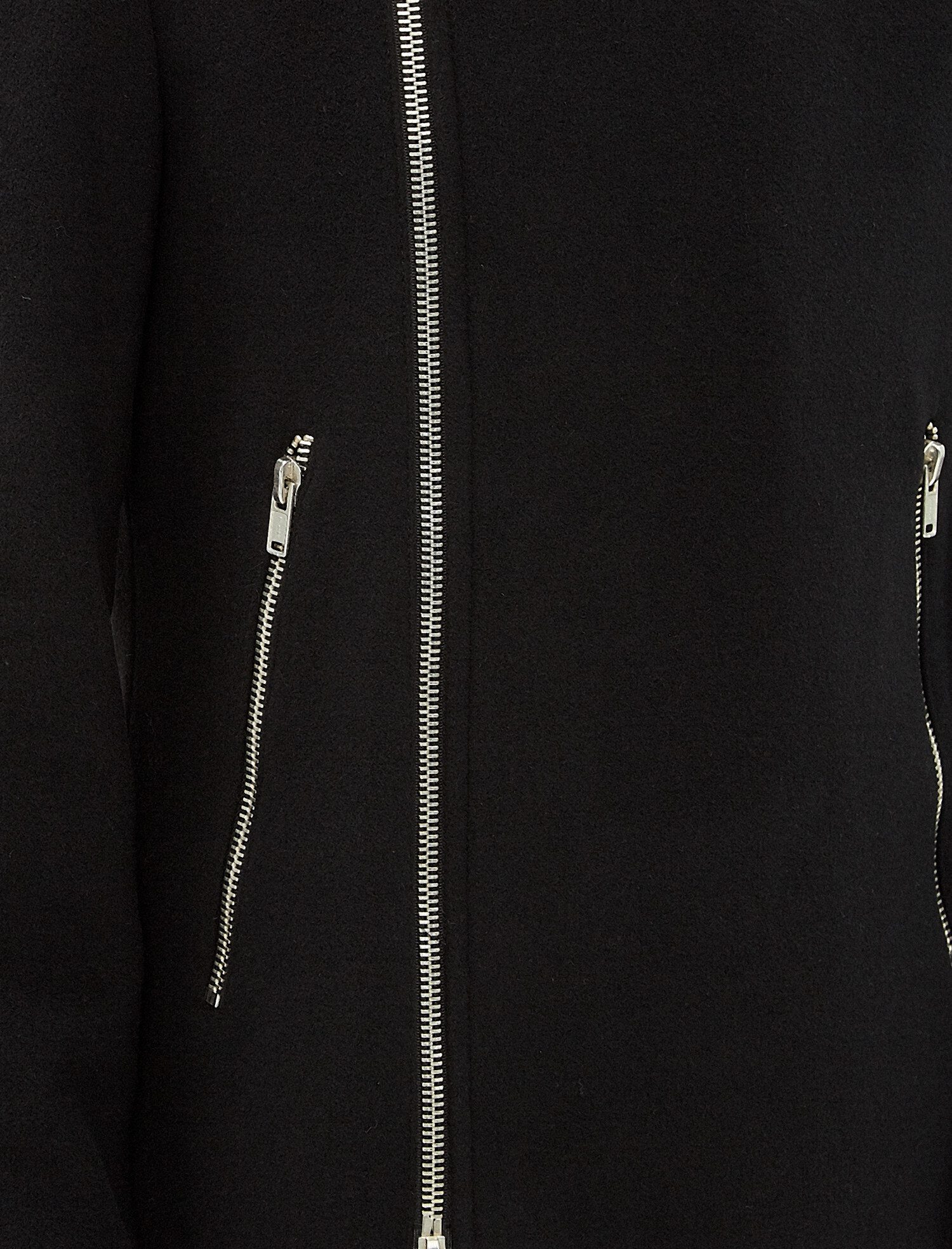   Fermuar Detaylı Kaban