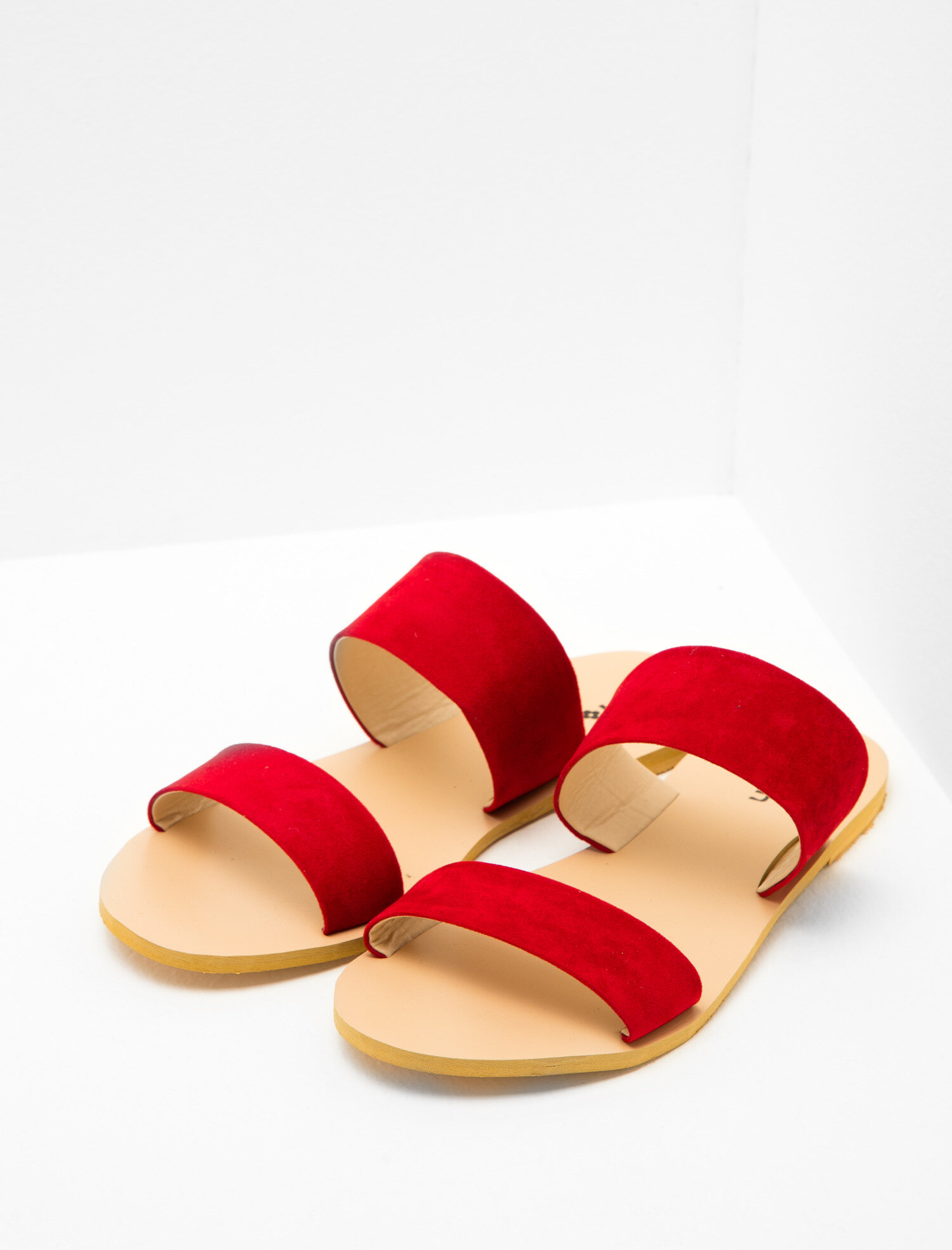  Kadın Çift Bantlı Terlik