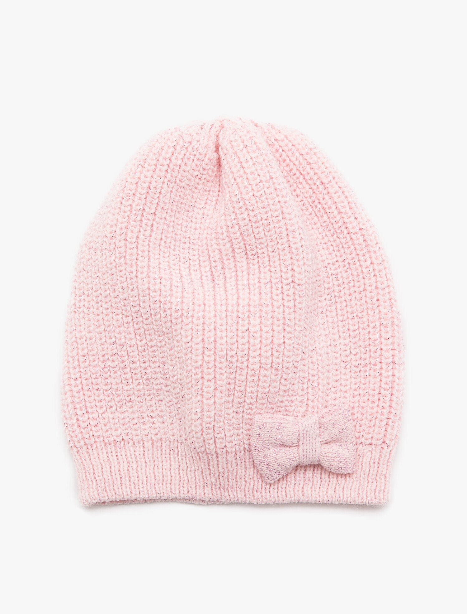  Kız Çocuk Simli Örgü Bere