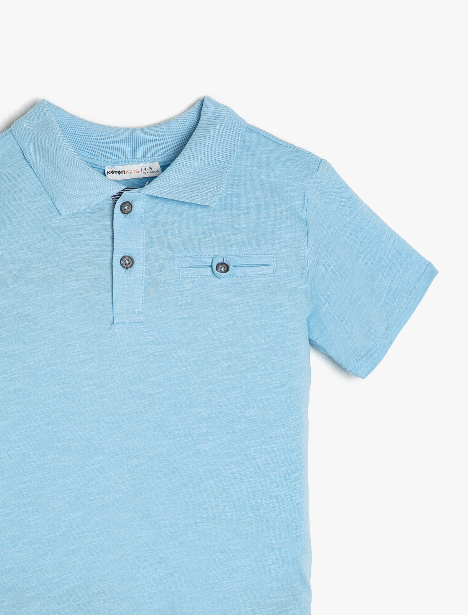  Erkek Çocuk Polo Yaka Tişört Kısa Kollu