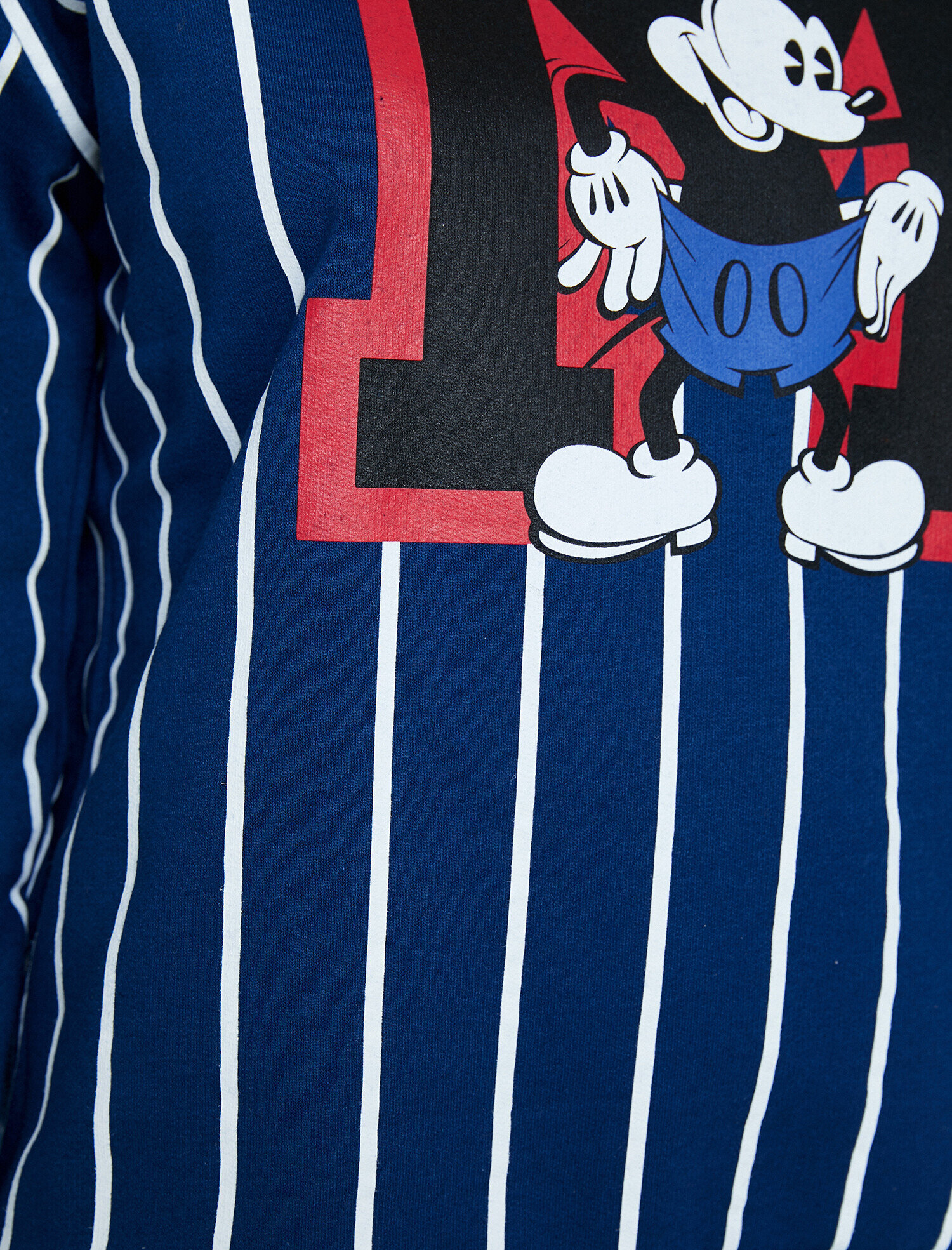   Mickey Mouse Lisanslı Baskılı Sweatshirt