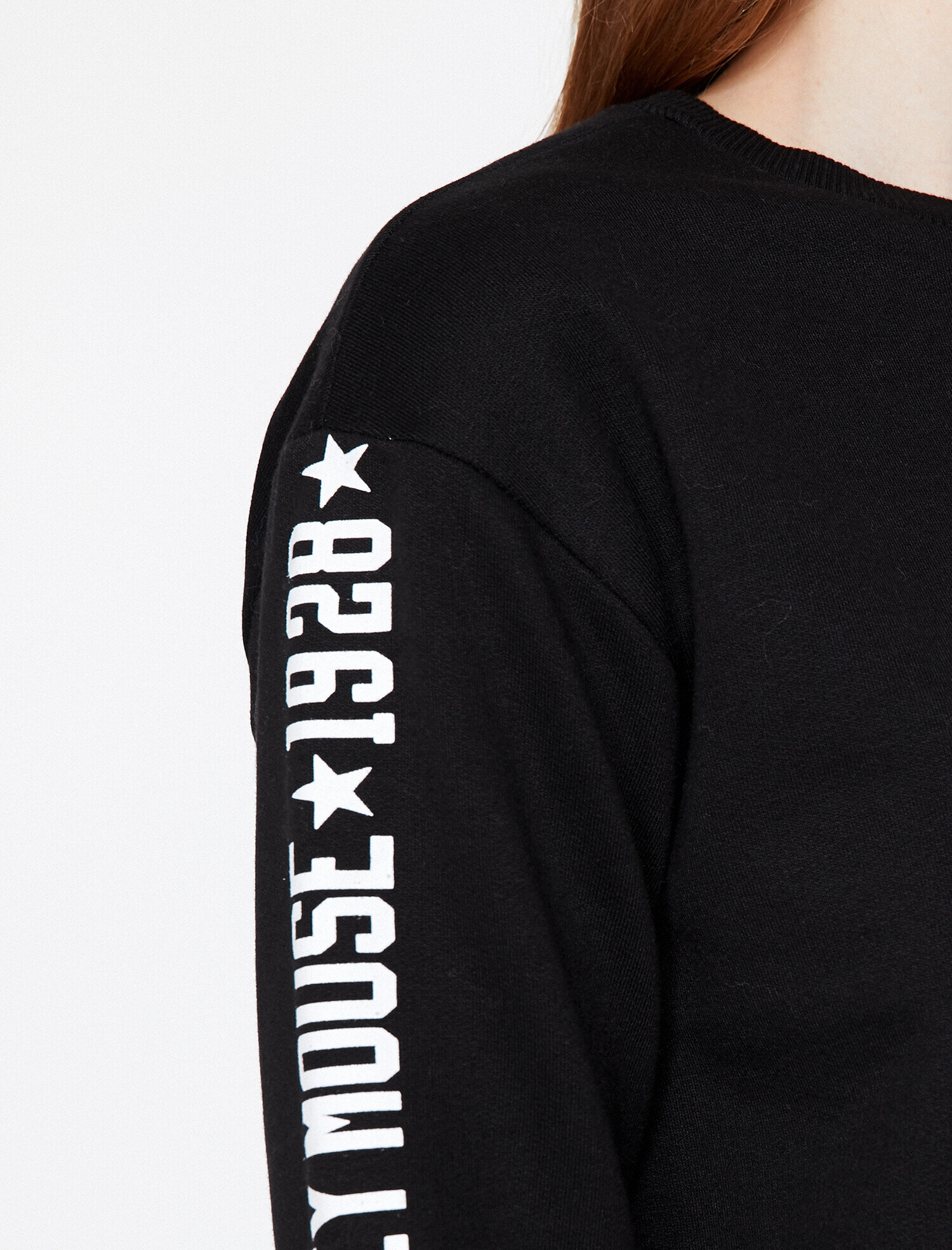 Mickey Mouse Lisanslı Baskılı Sweatshirt