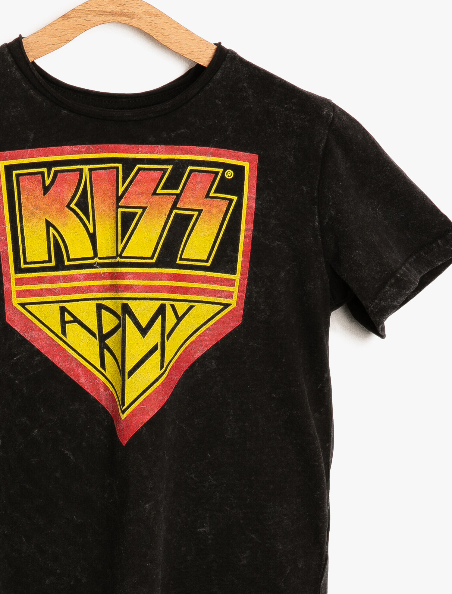  Erkek Çocuk Müzik Lisanslı Kiss Baskılı Tişört