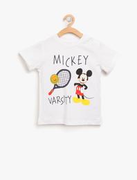 Mickey Mouse Baskılı Tişört