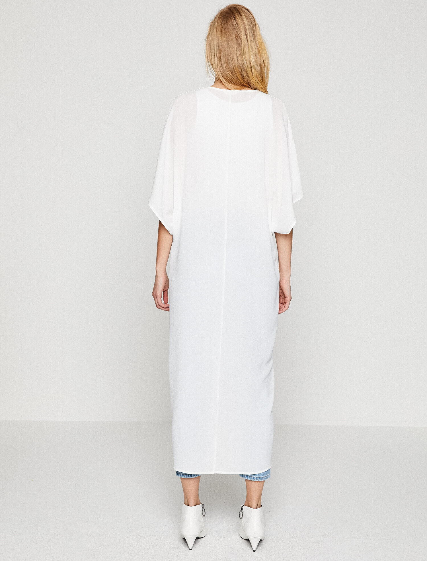   Bağcık Detaylı Kimono