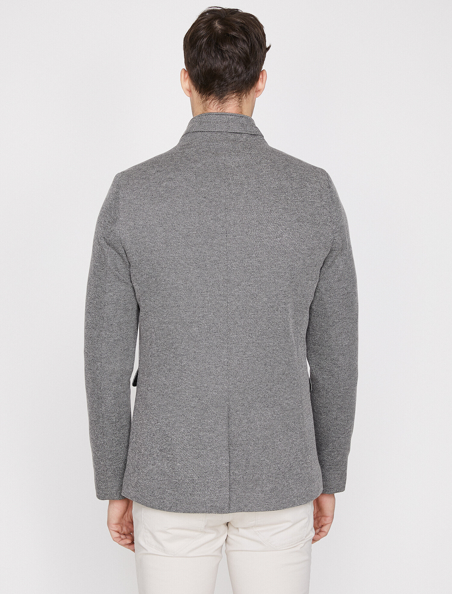   Fermuar Detaylı Blazer Ceket