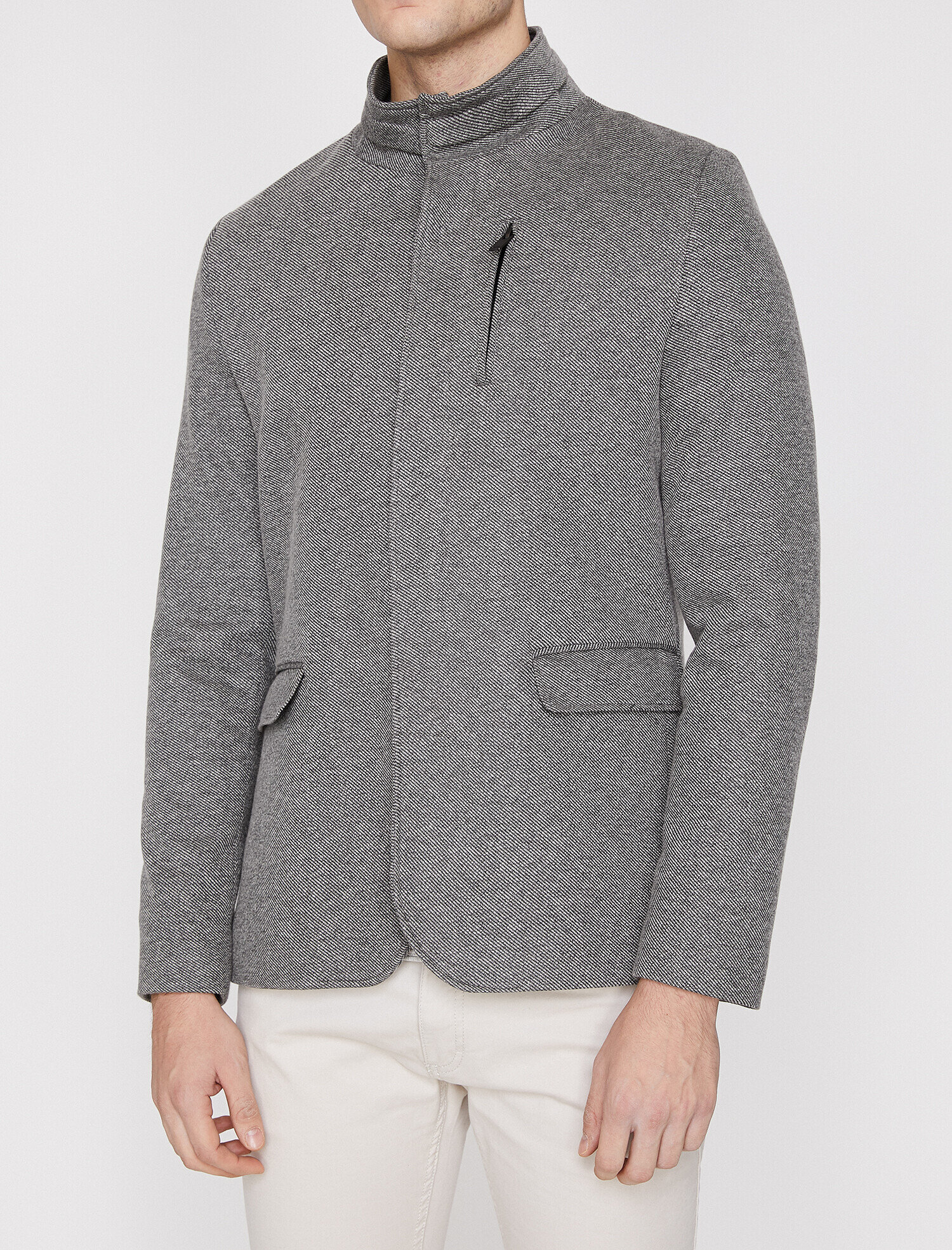   Fermuar Detaylı Blazer Ceket