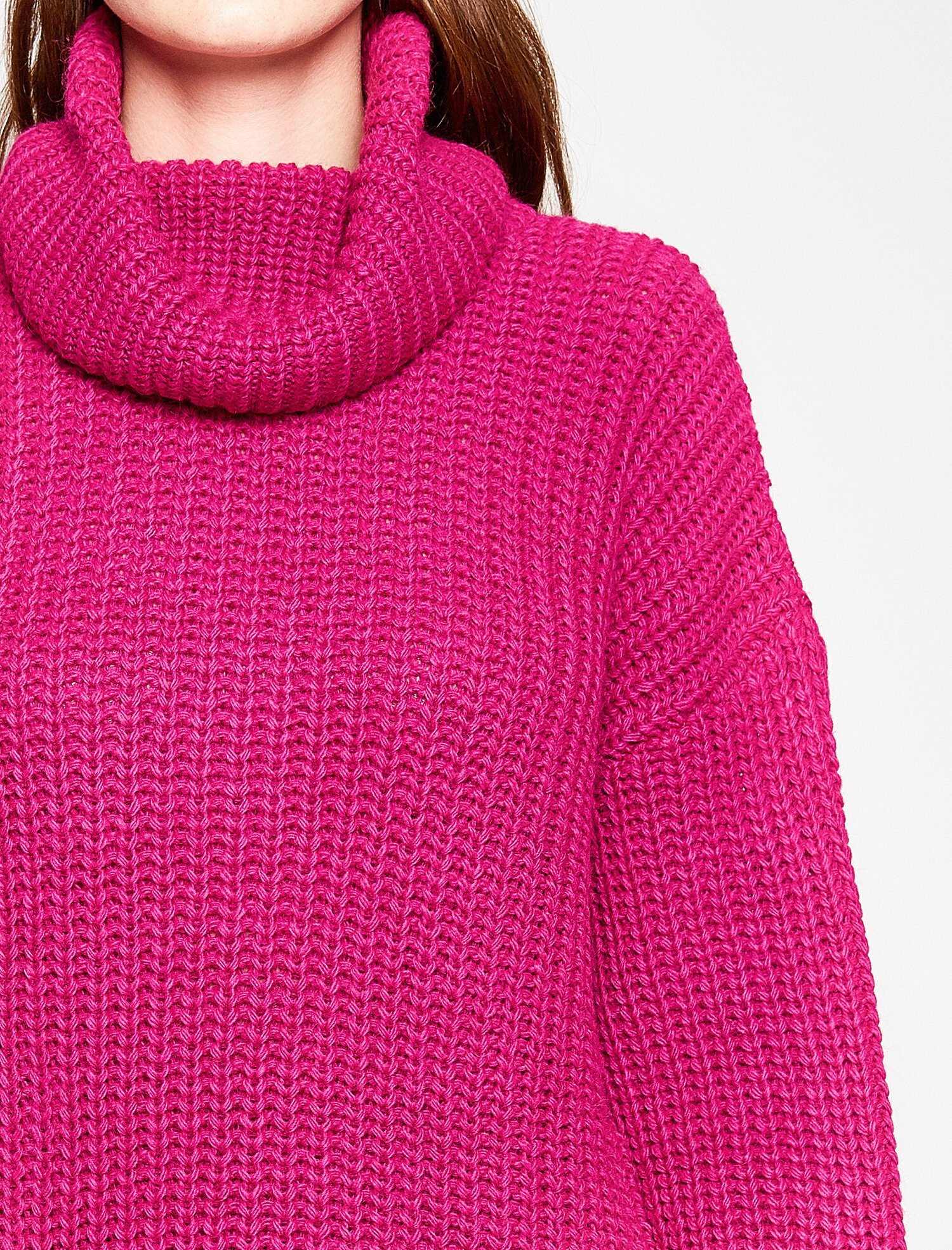   Boğazlı Triko Kazak