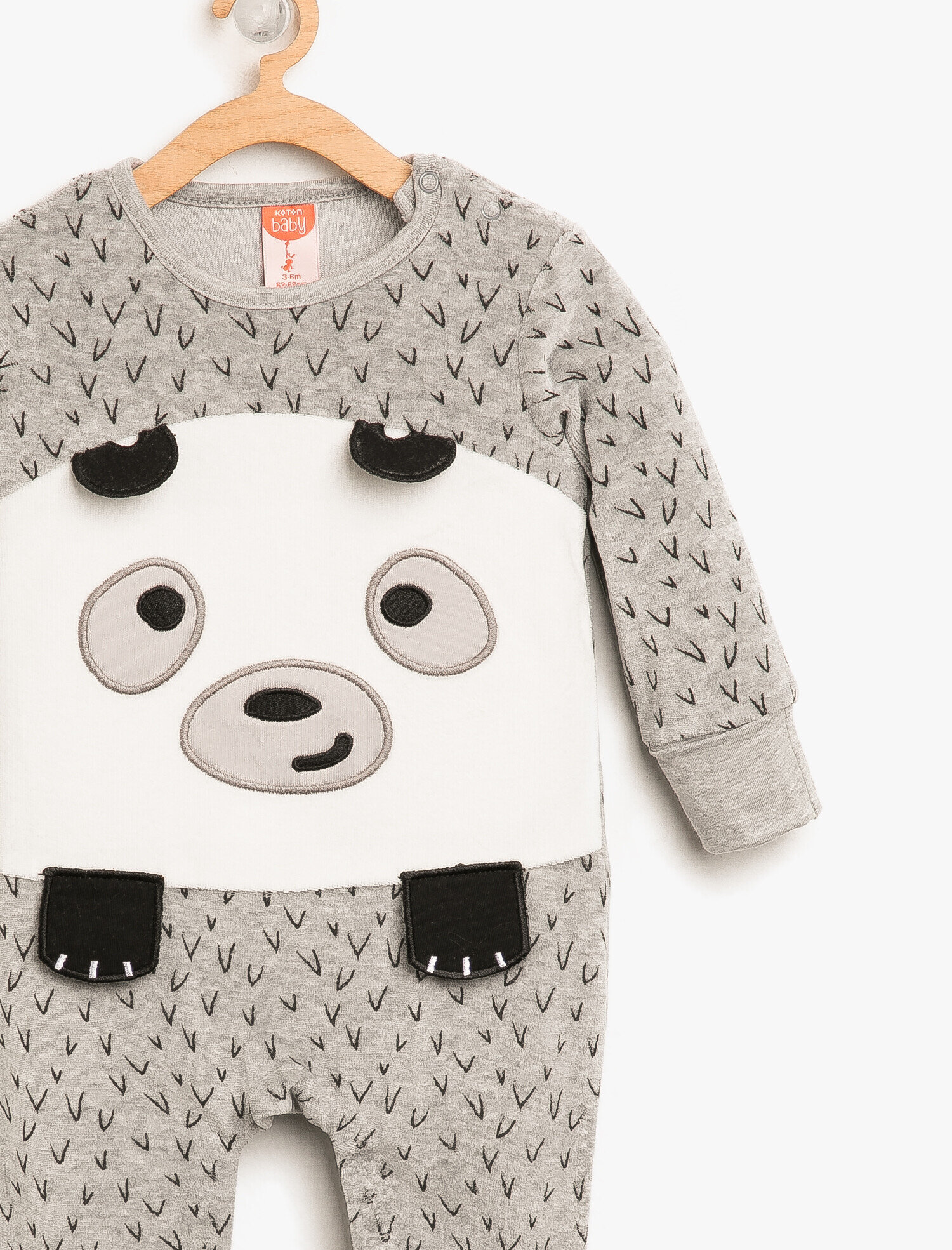  Erkek Bebek Hayvan Figürlü Tulum