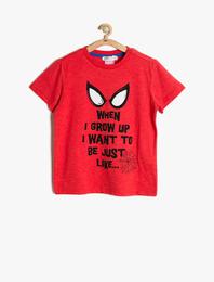 Spiderman Baskılı Tişört