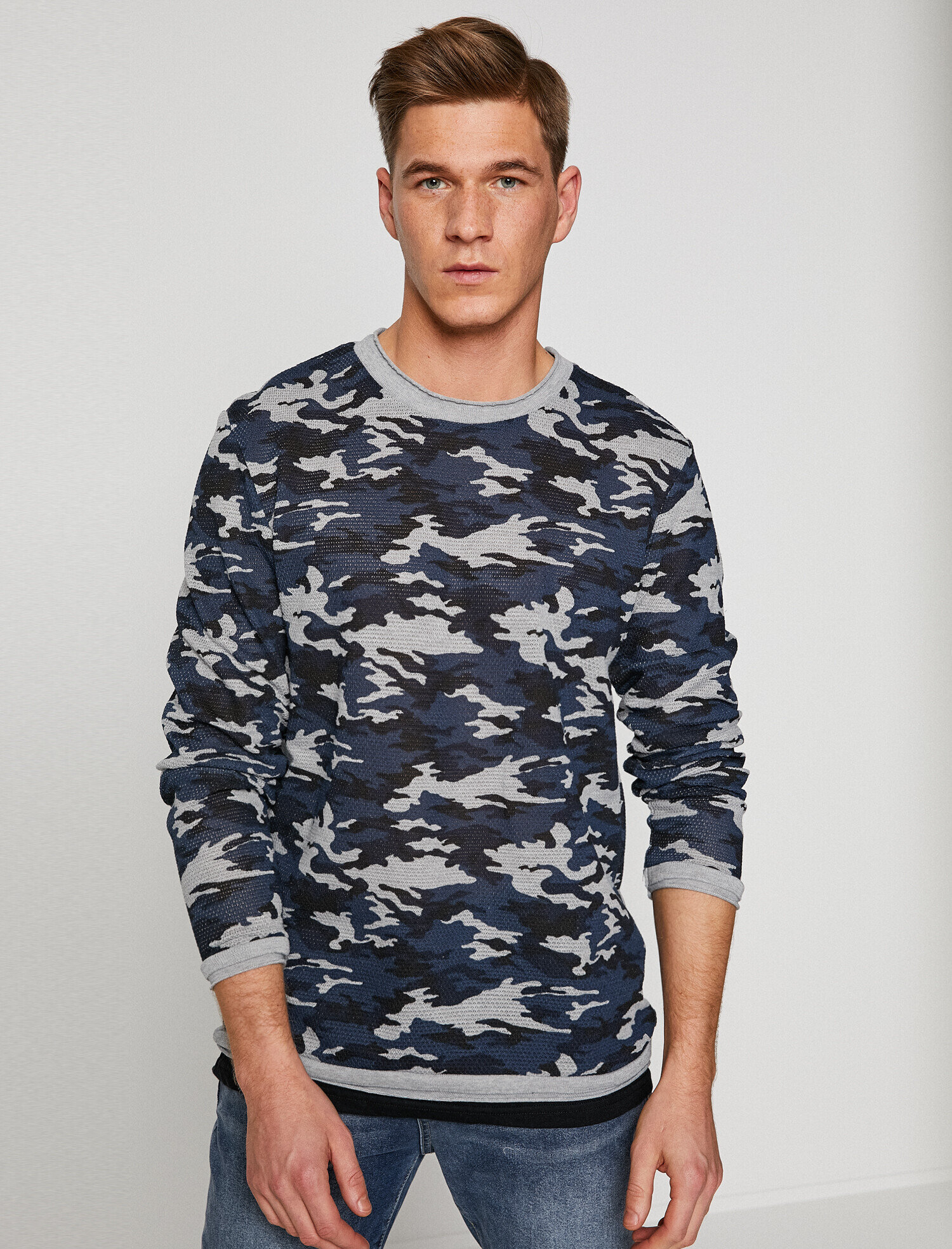 Kamuflaj Desenli Kazak