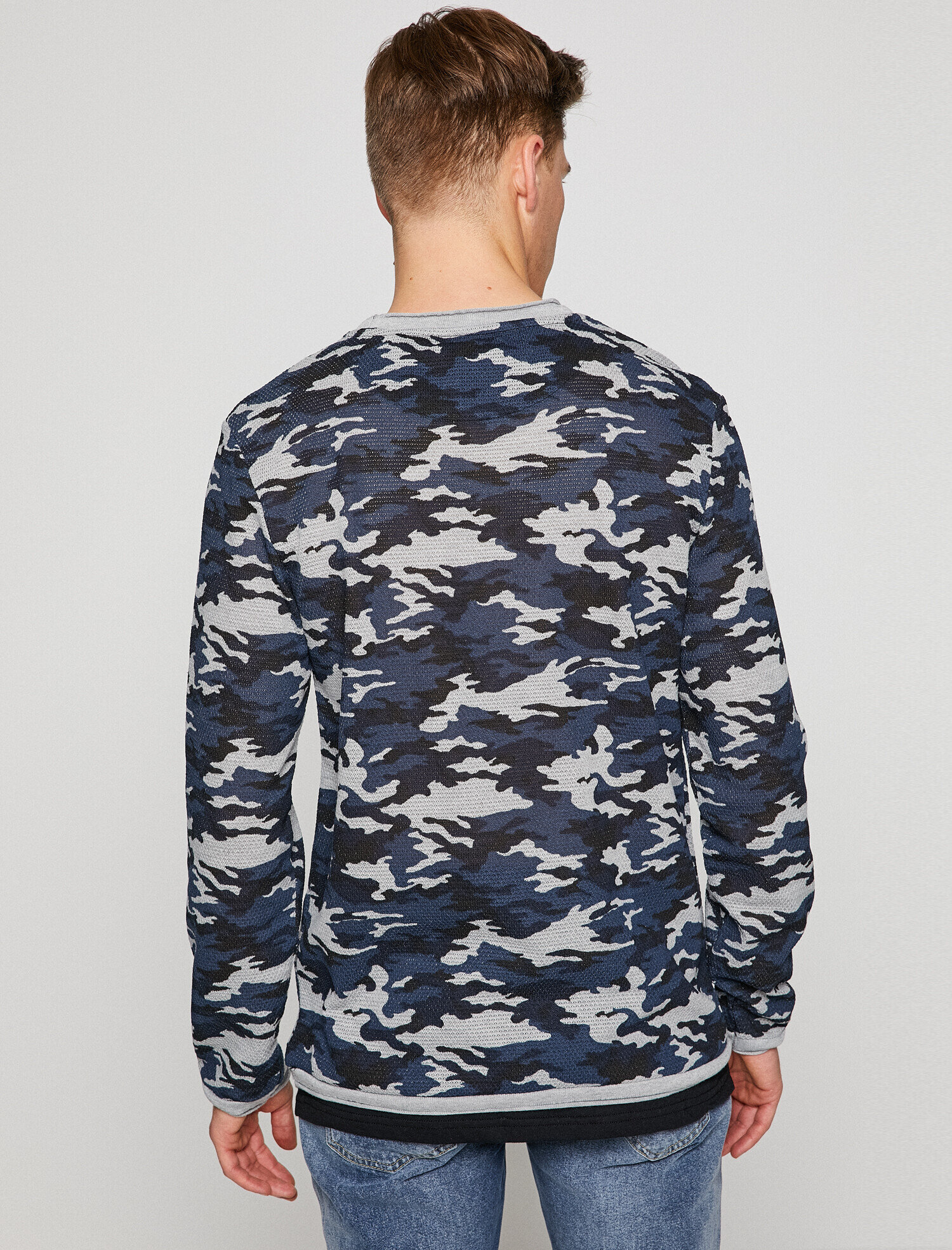 Kamuflaj Desenli Kazak