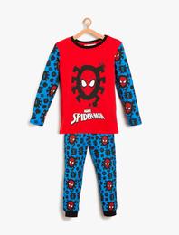 Spiderman Baskılı Pijama Takımı