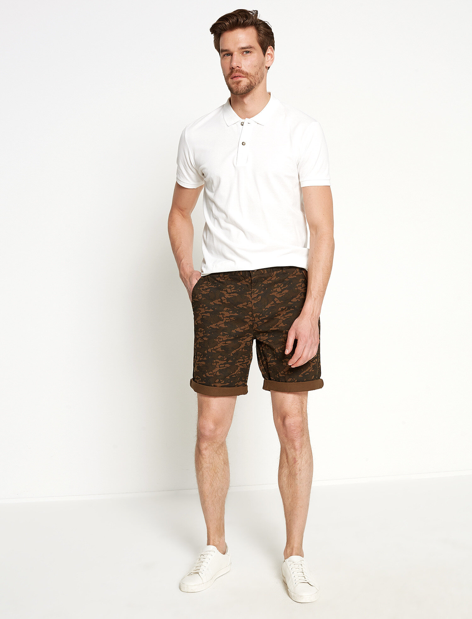   Kamuflaj  Desenli Şort