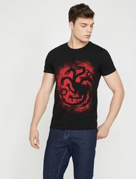 Game Of Thrones Lisanslı Baskılı Tişört