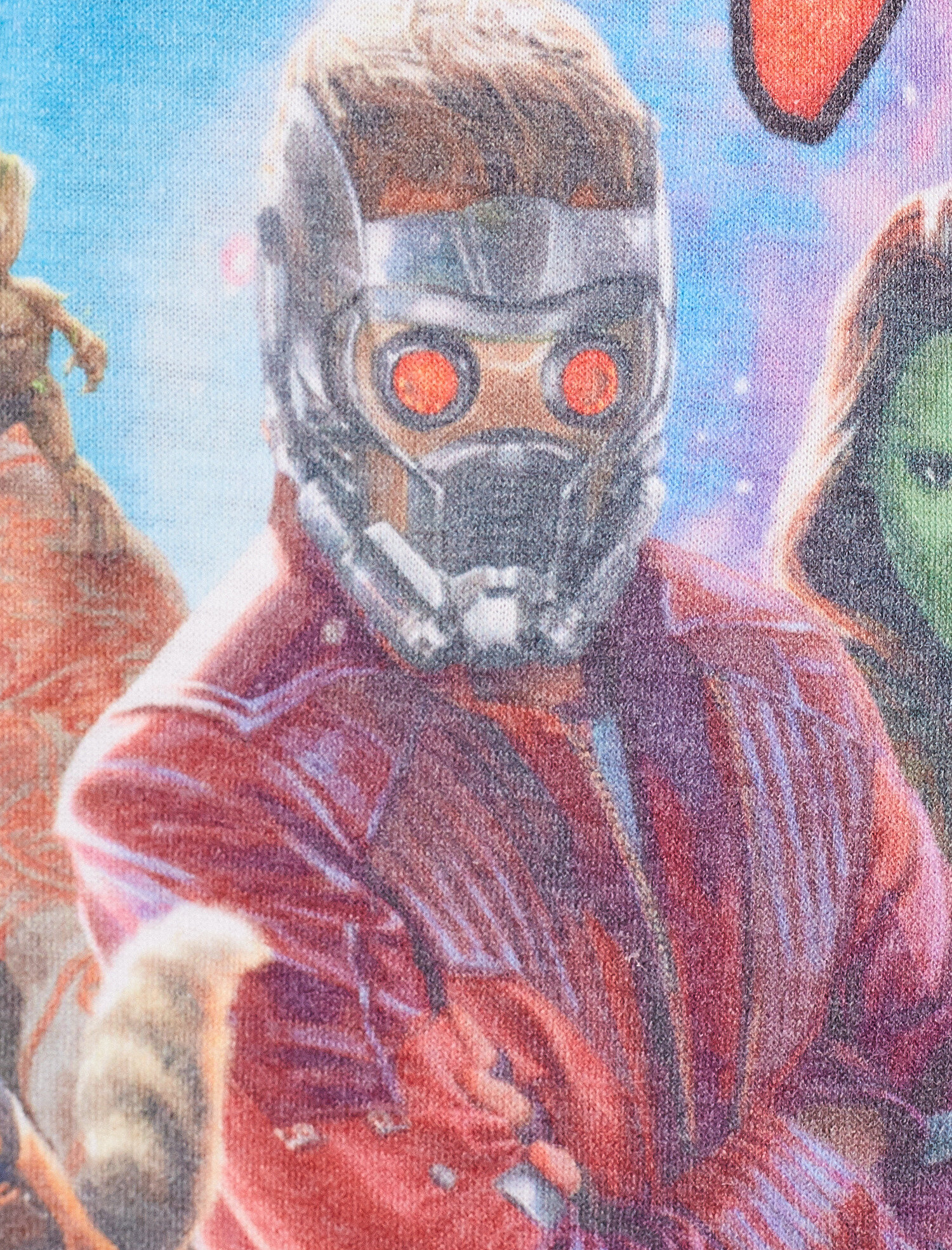   Lisanslı Guardians of the Galaxy Baskılı Tişört