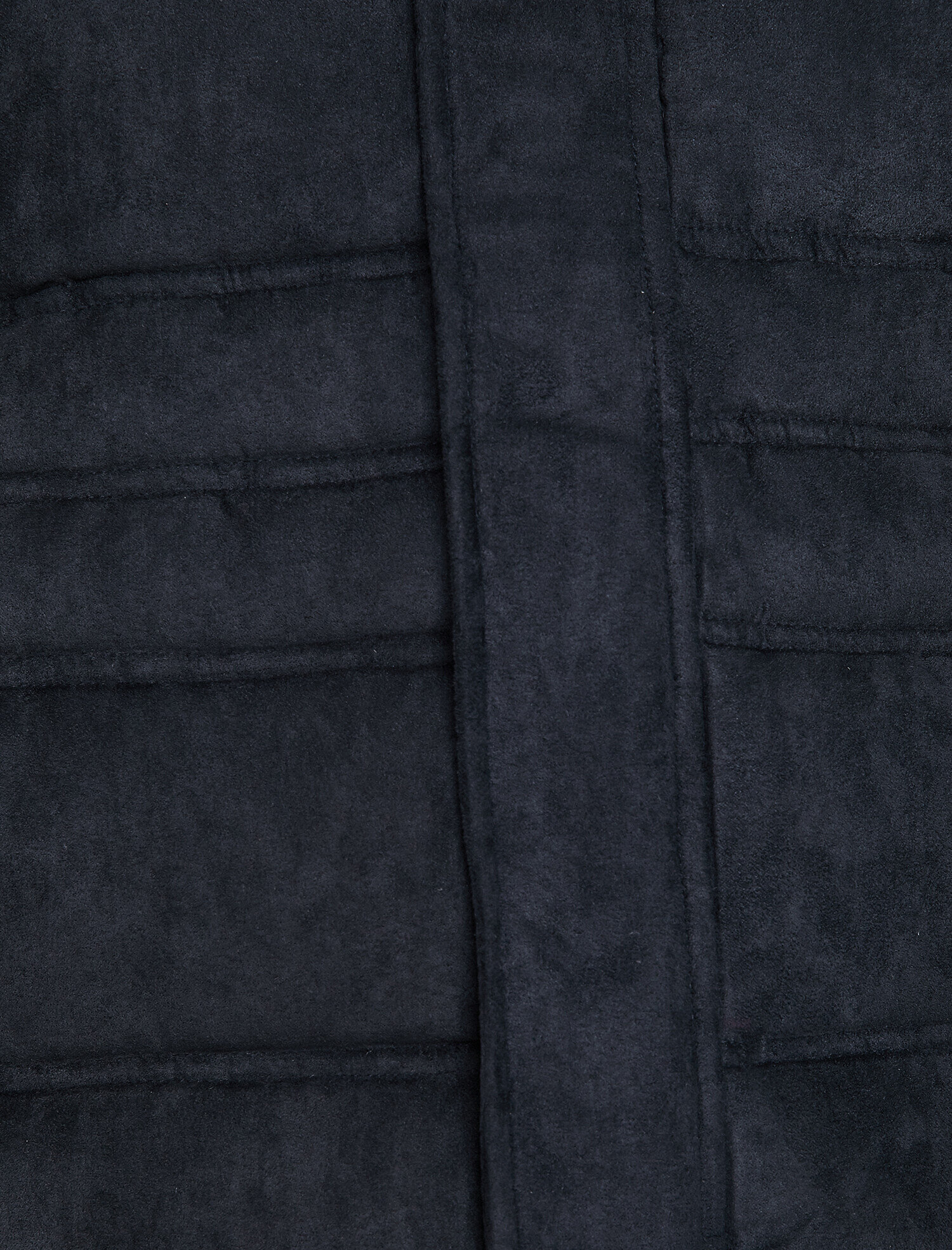   Süet Görünümlü Şişme Mont