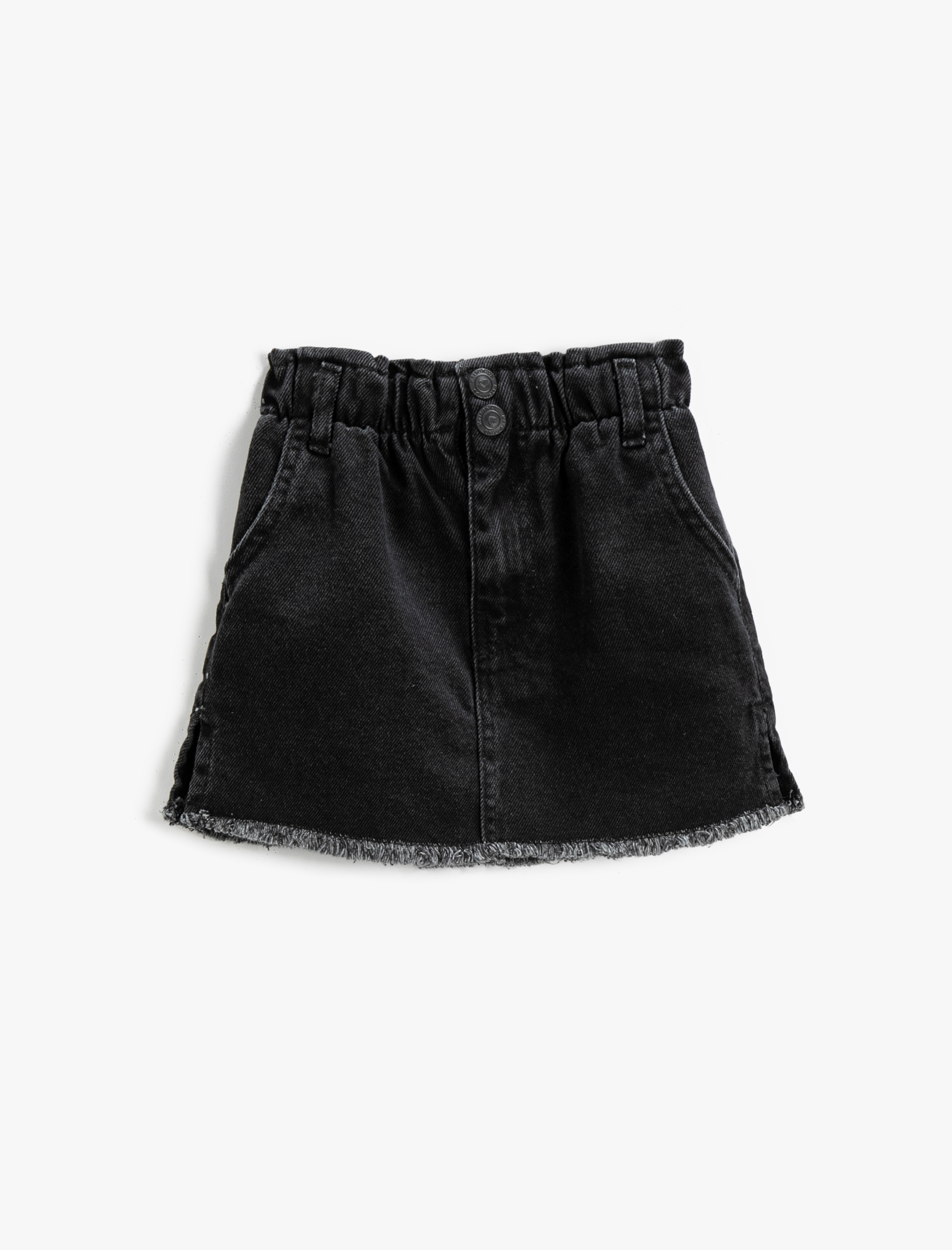  Kız Çocuk Mini Kot Etek Pamuklu