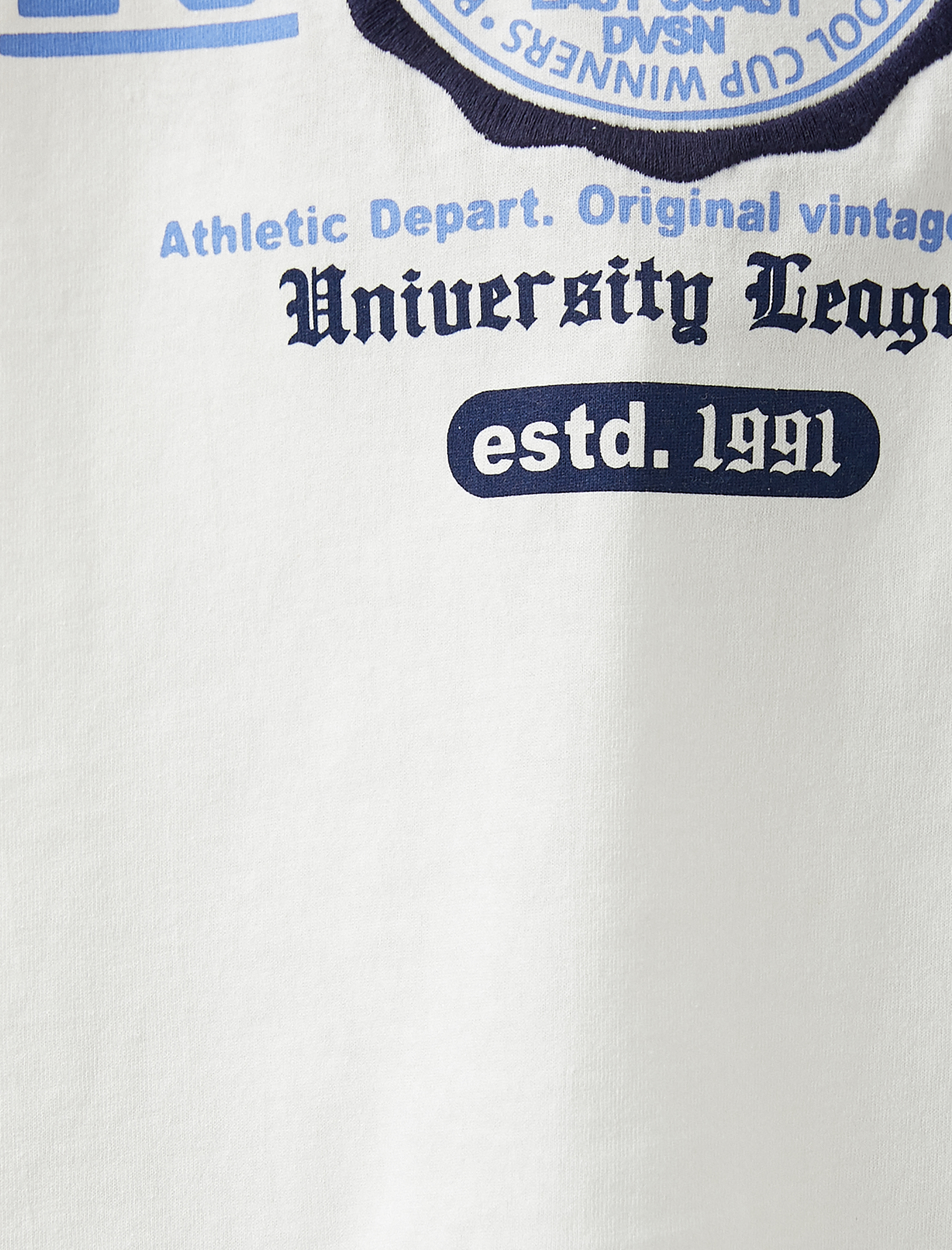   Baskılı Tişört Bisiklet Yaka Kısa Kollu