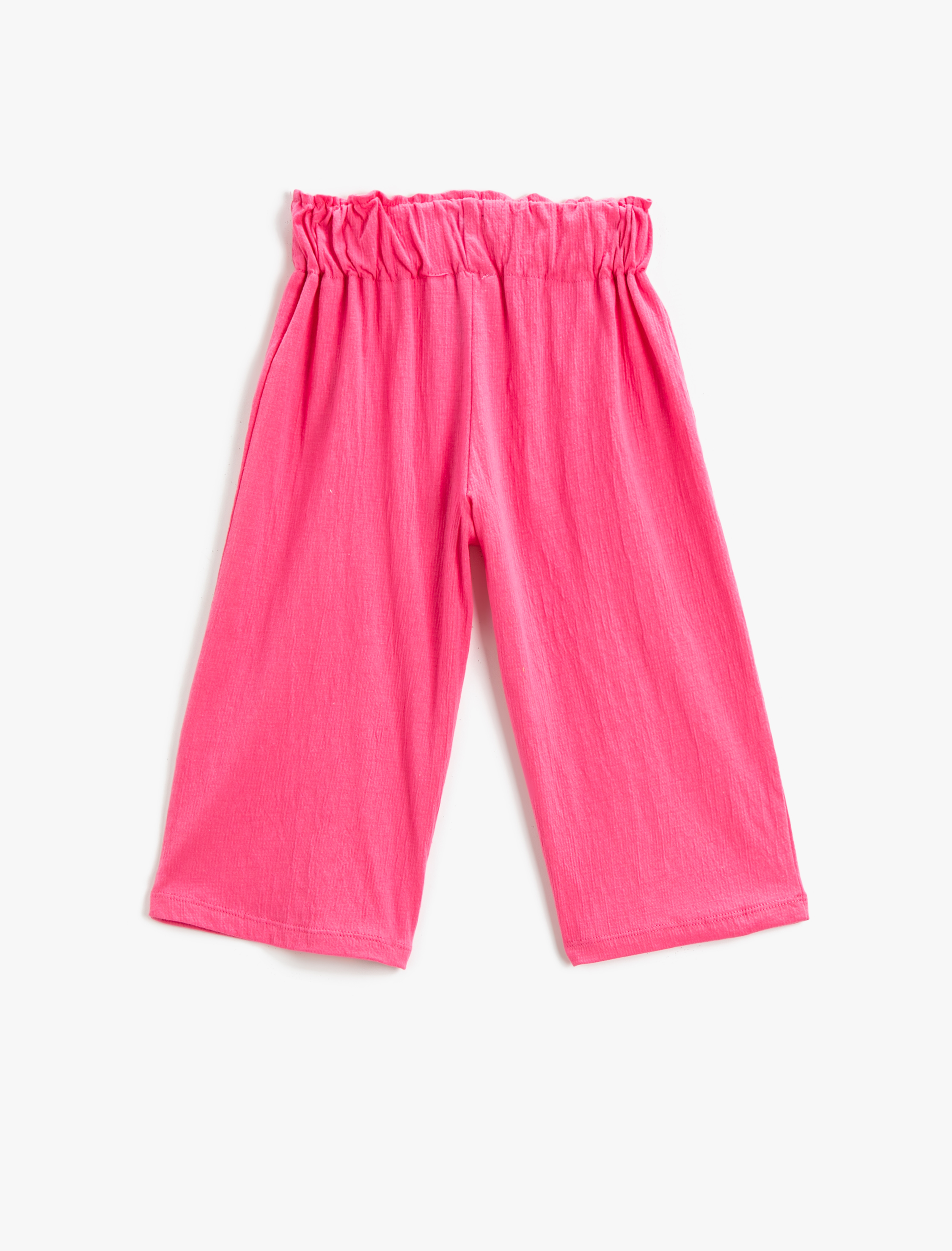  Kız Çocuk Basic Geniş Paça Pantolon