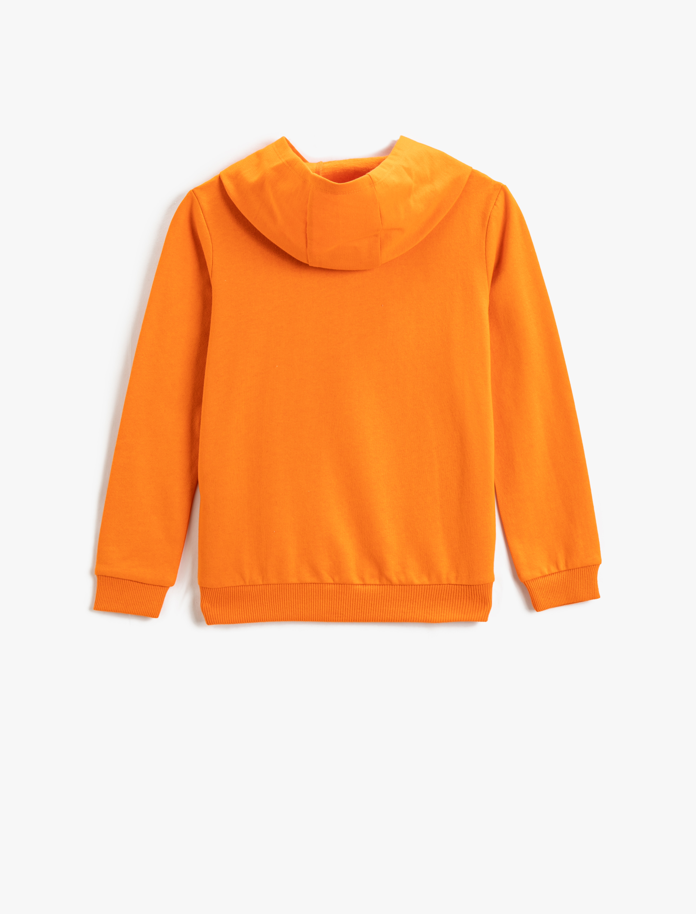  Erkek Çocuk Baskılı Kapüşonlu Sweatshirt Pamuklu